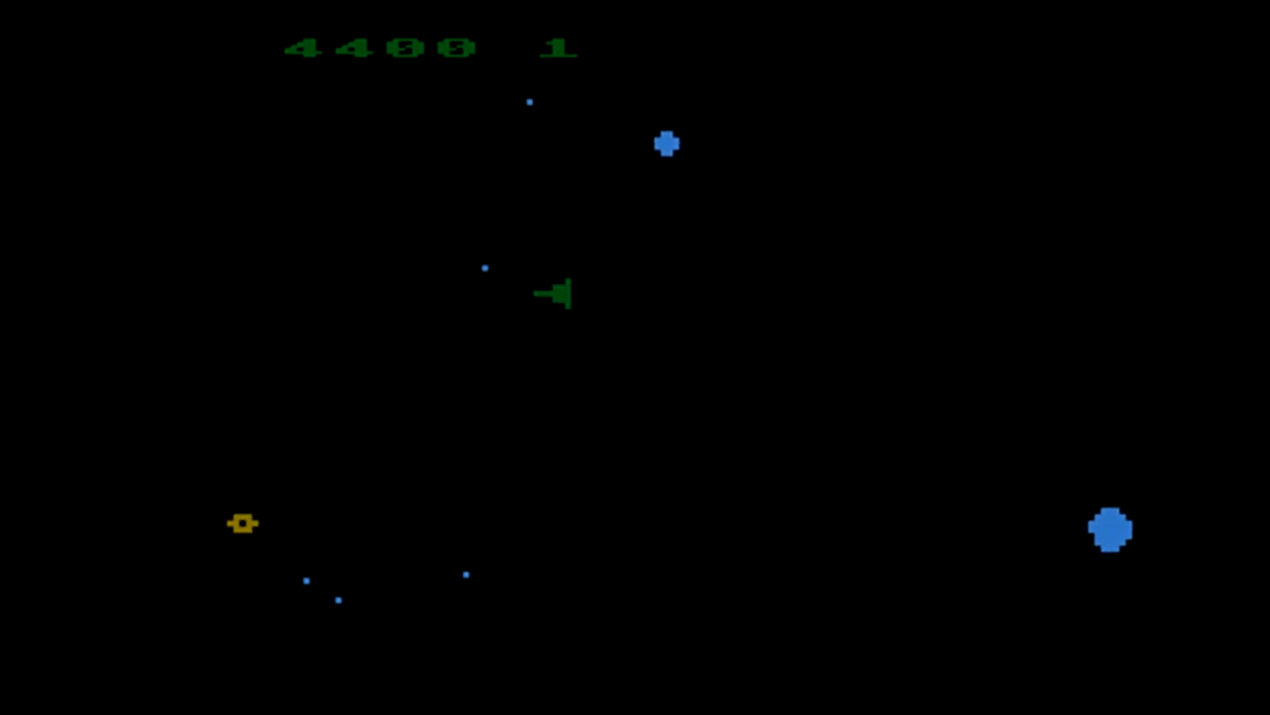 Asteroids screenshot