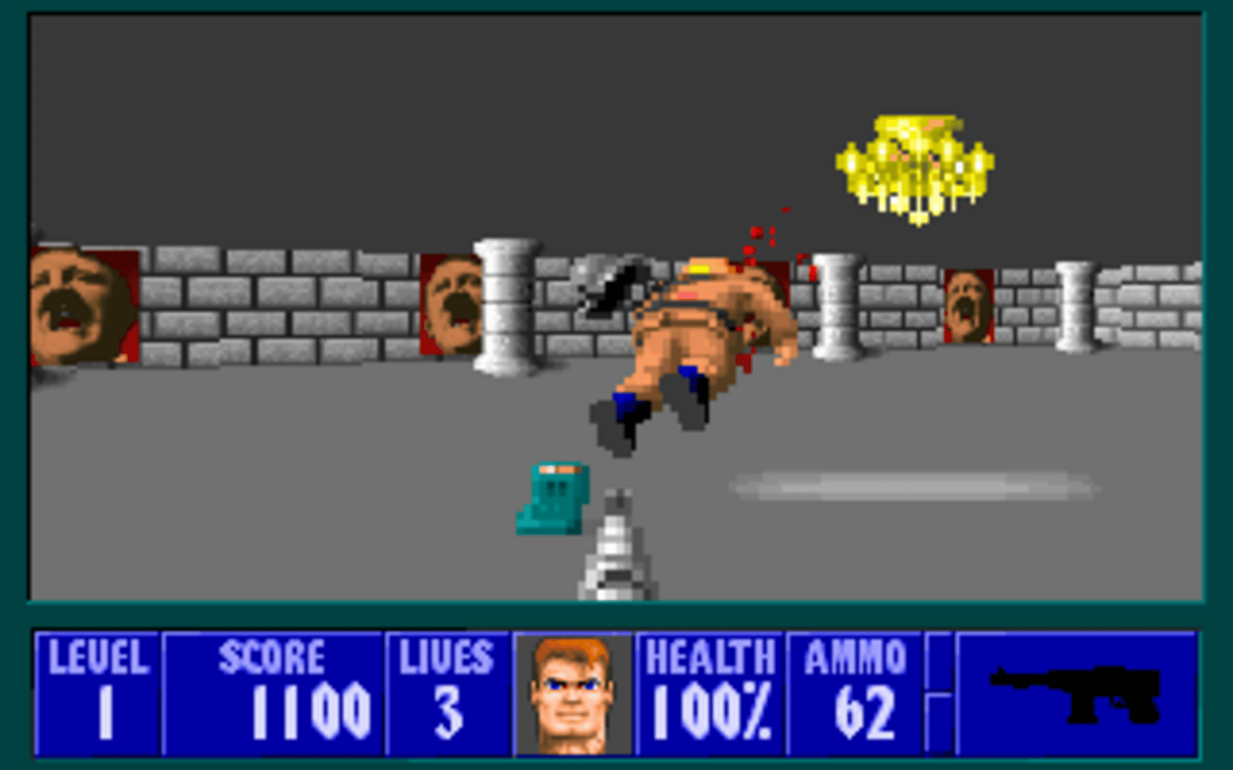 Wolfenstein 3D screenshot