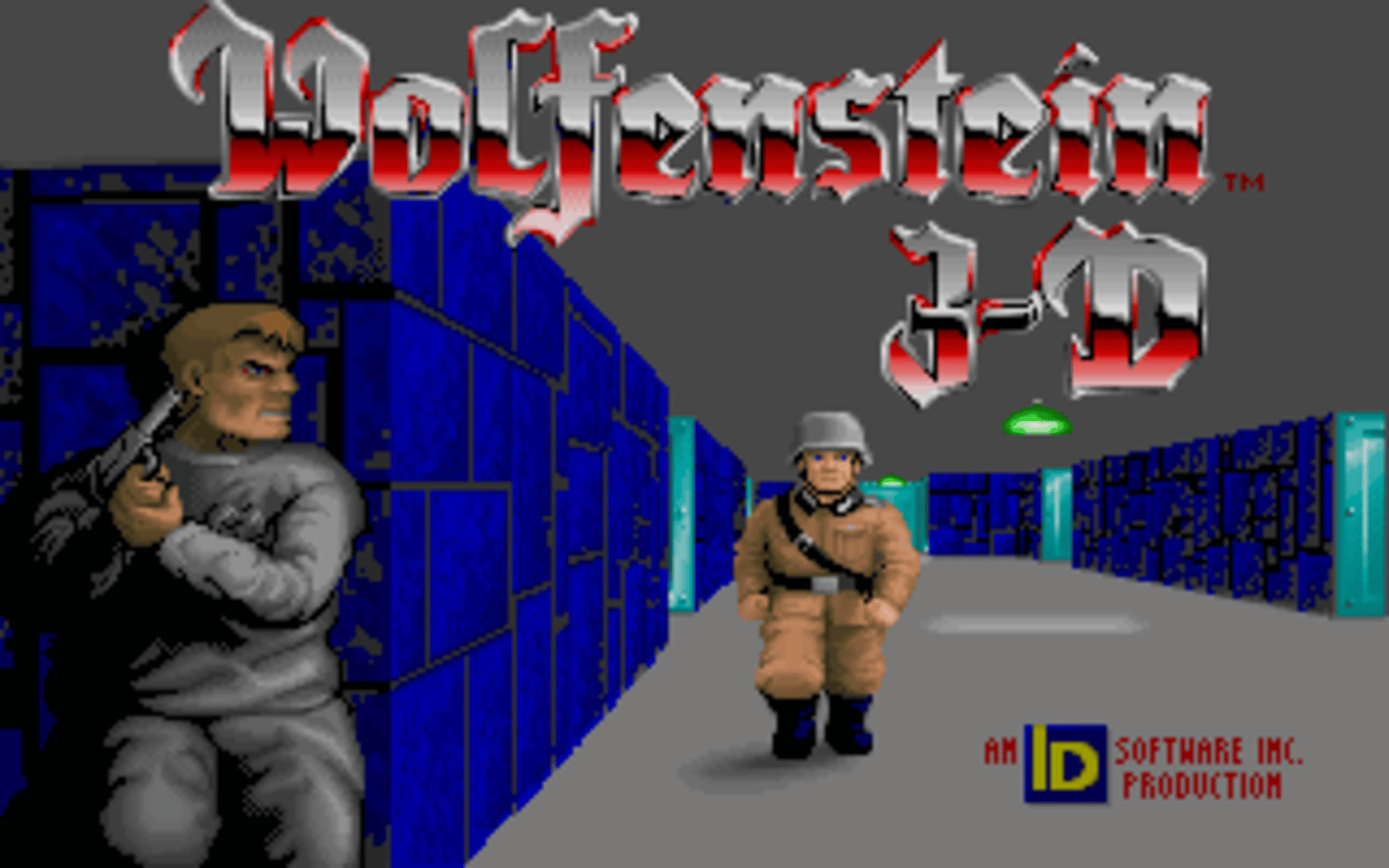 Wolfenstein 3D screenshot