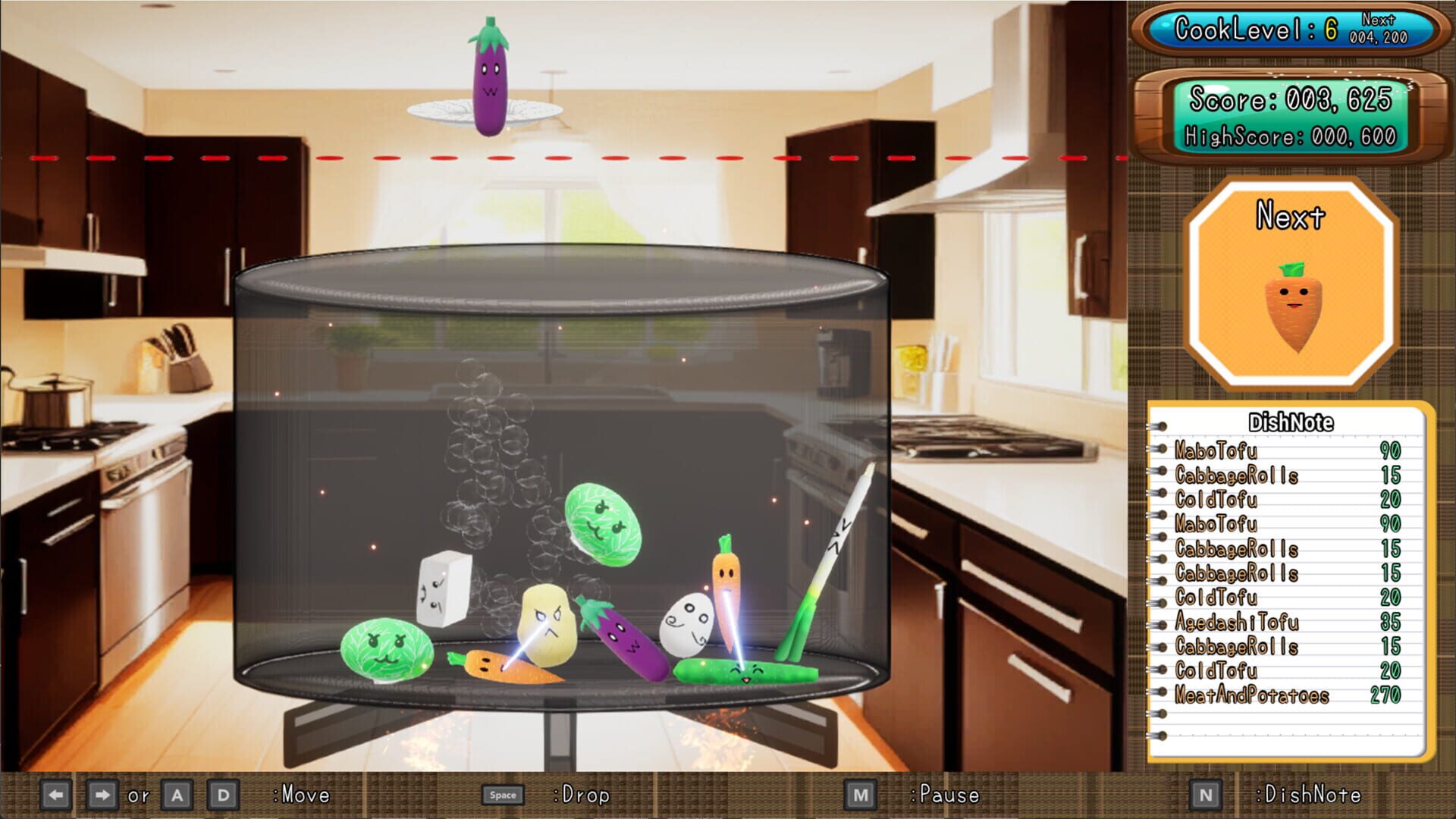 Drop Cooking - Screenshot