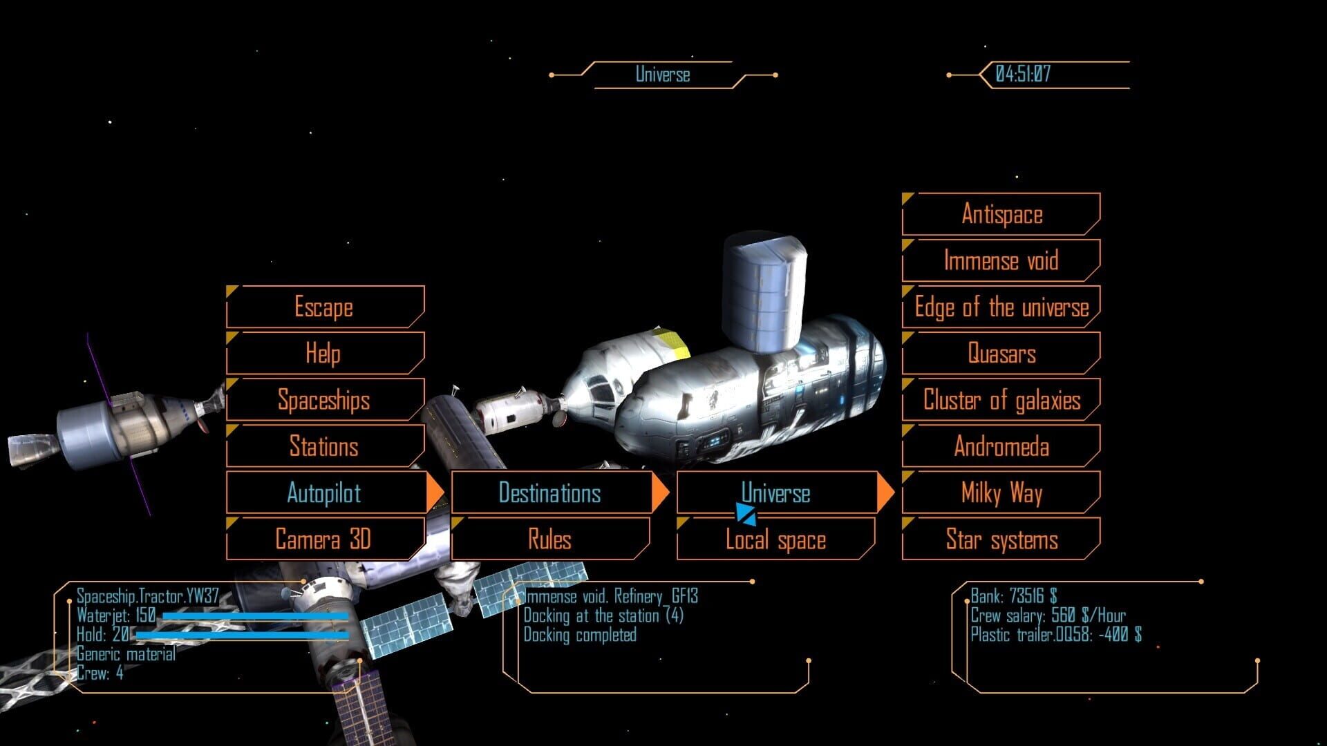 Stars Commander - Screenshot