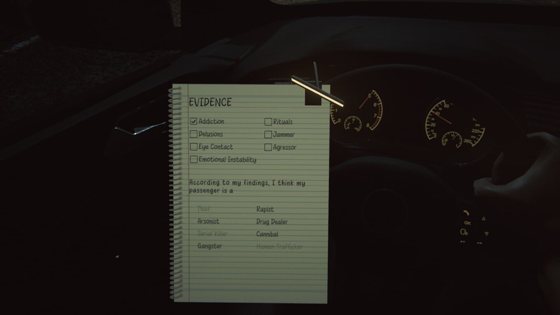 Backseat - Screenshot