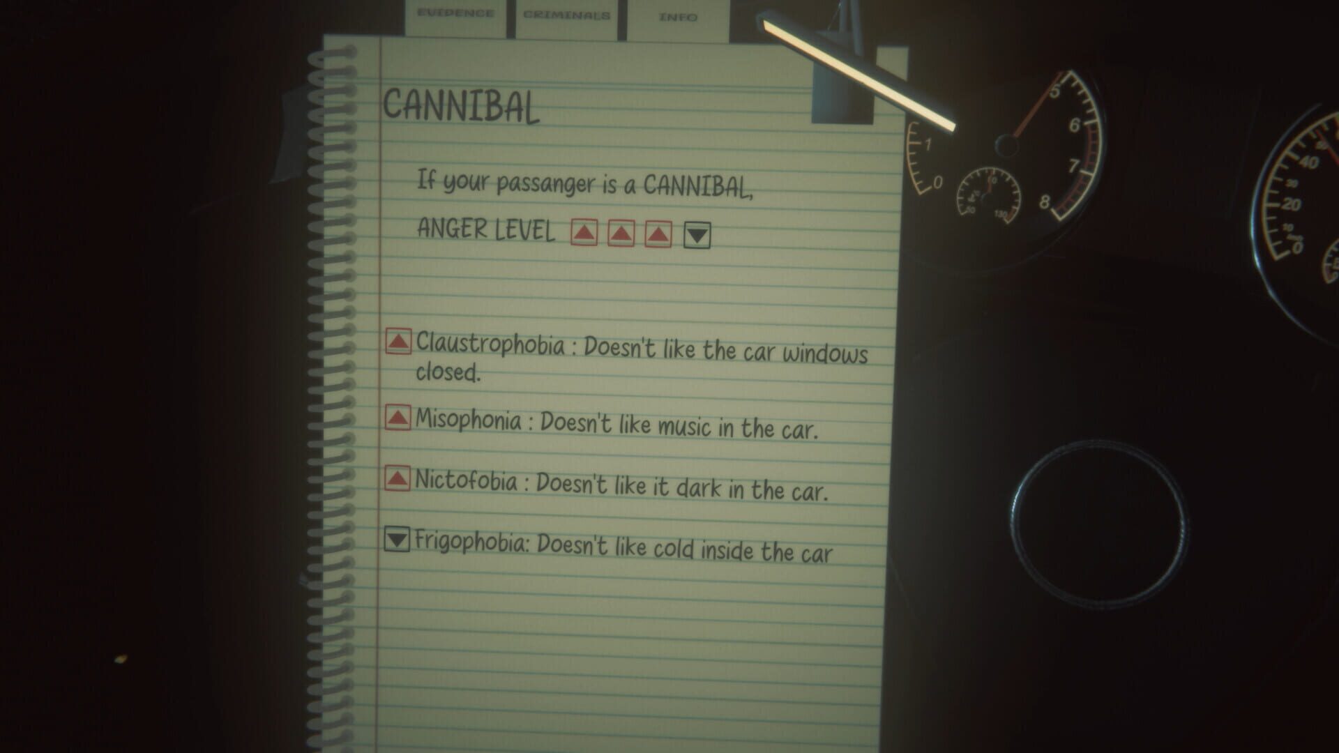 Backseat - Screenshot
