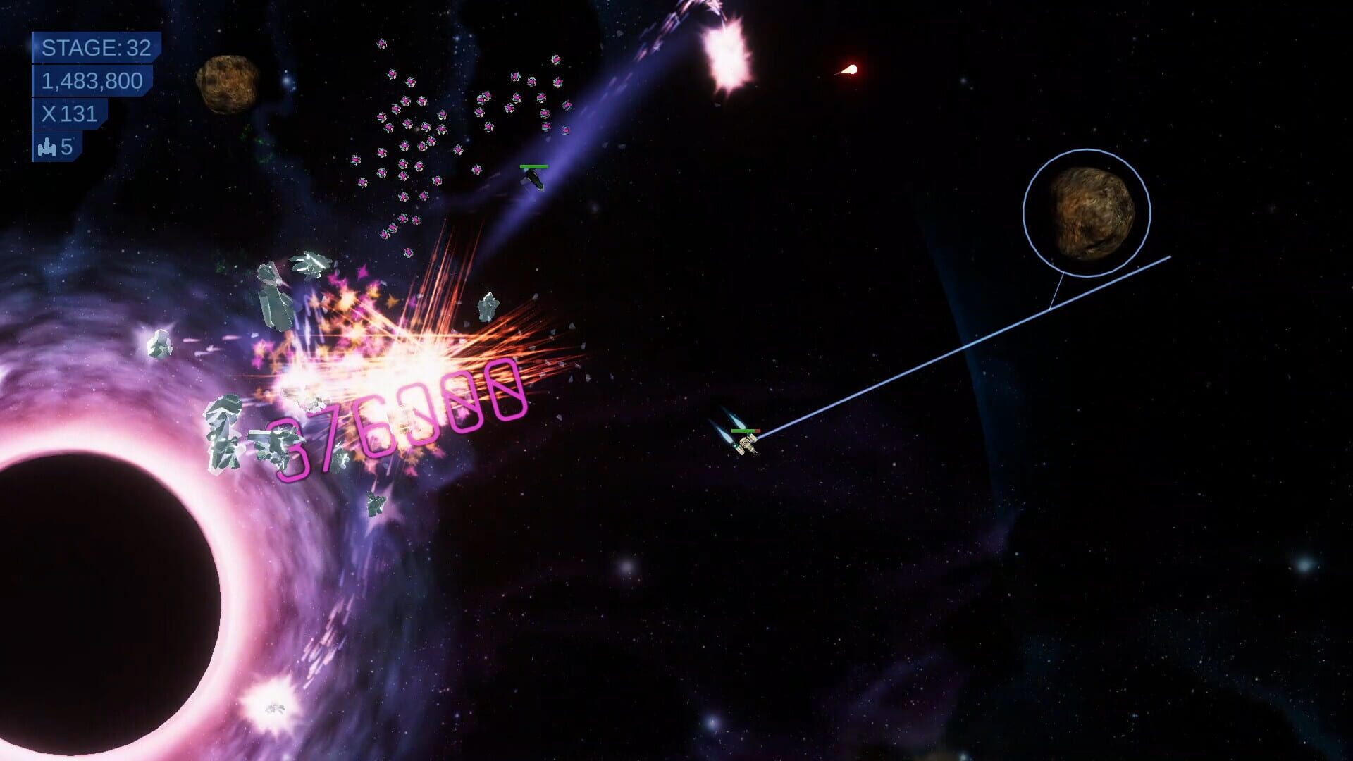 Black Hole Survivor - Screenshot