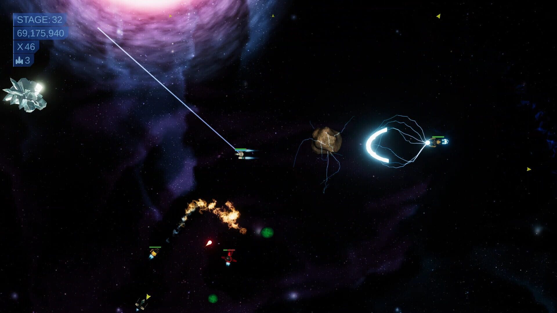 Black Hole Survivor - Screenshot