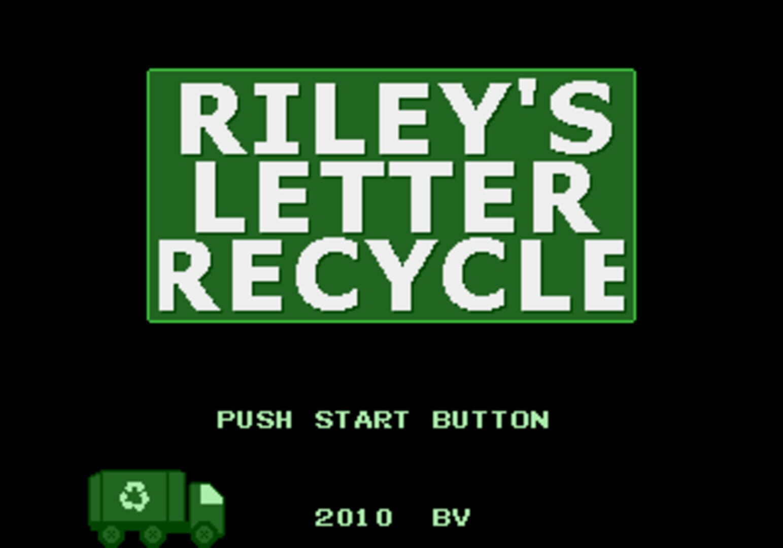 Riley's Letter Recycle