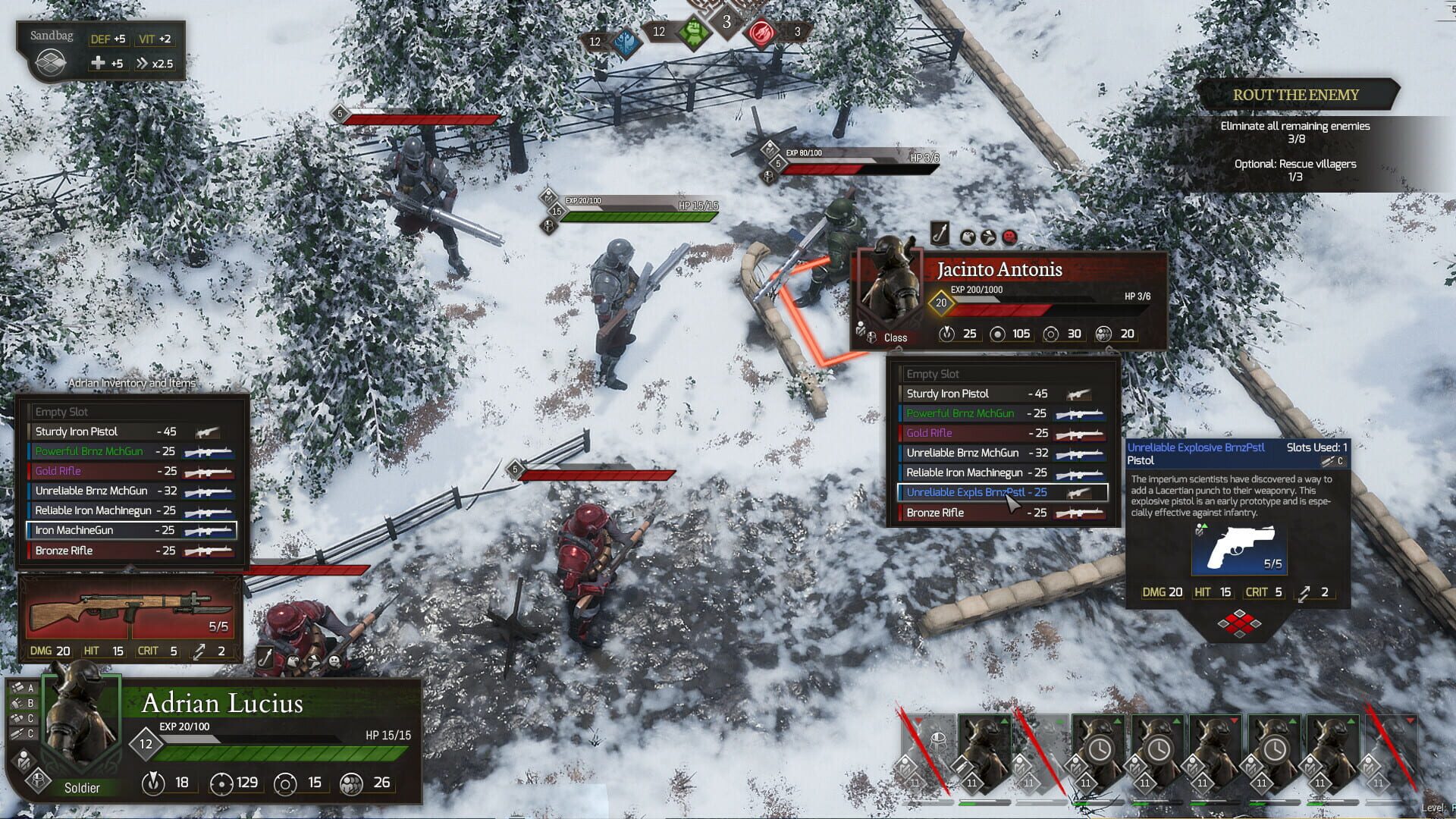 Jurassic Knights: Tactics - Screenshot