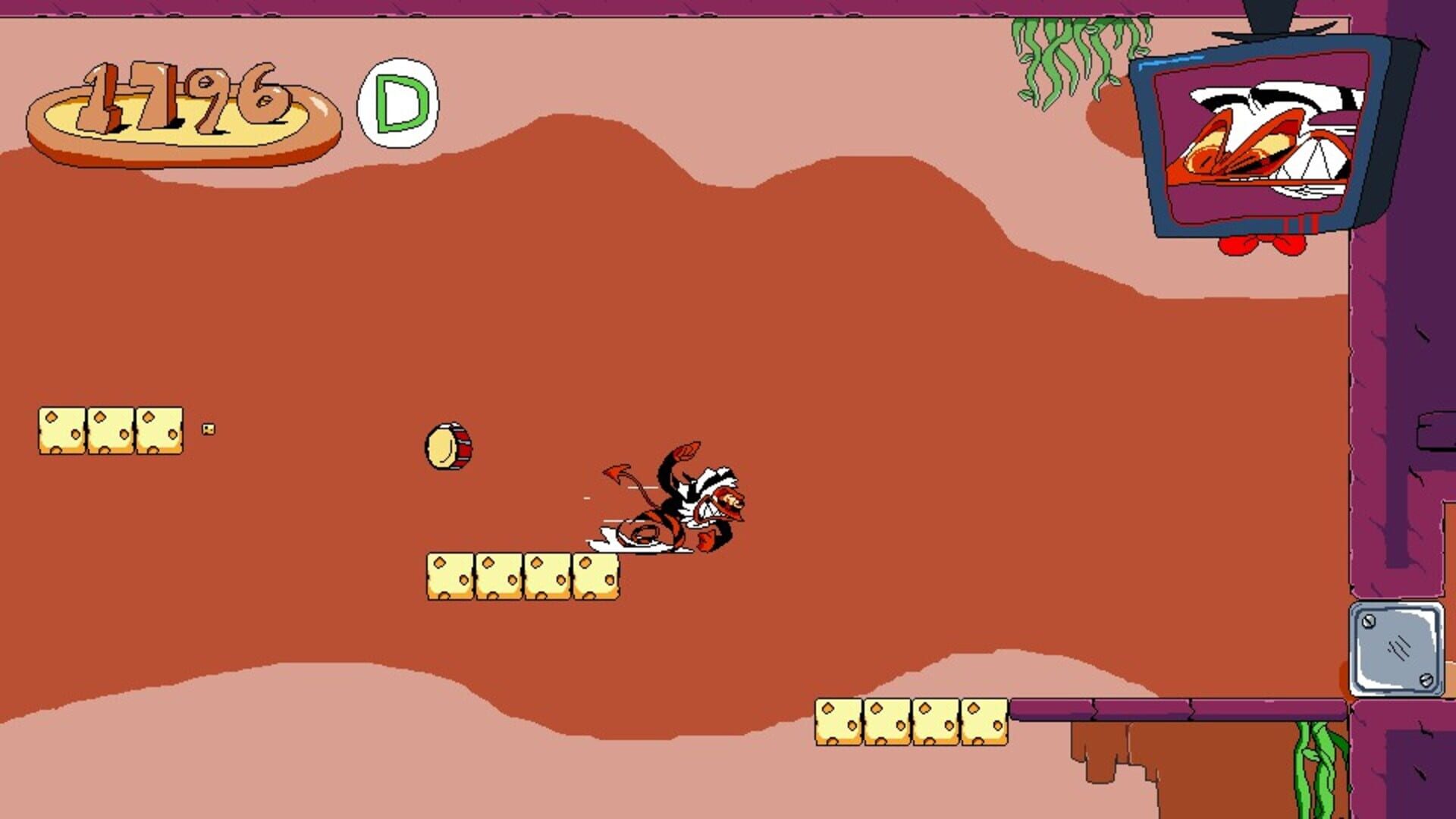 One Helluva Reskin for Pizza Tower - Screenshot