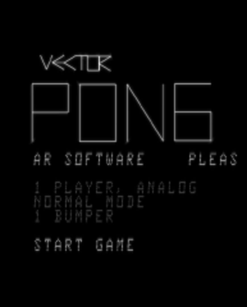 Vector Pong