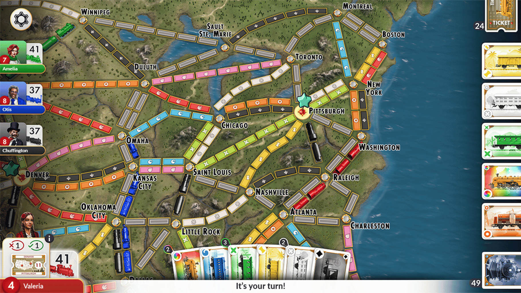 Ticket to Ride: USA 1910 Ticket Pack screenshot