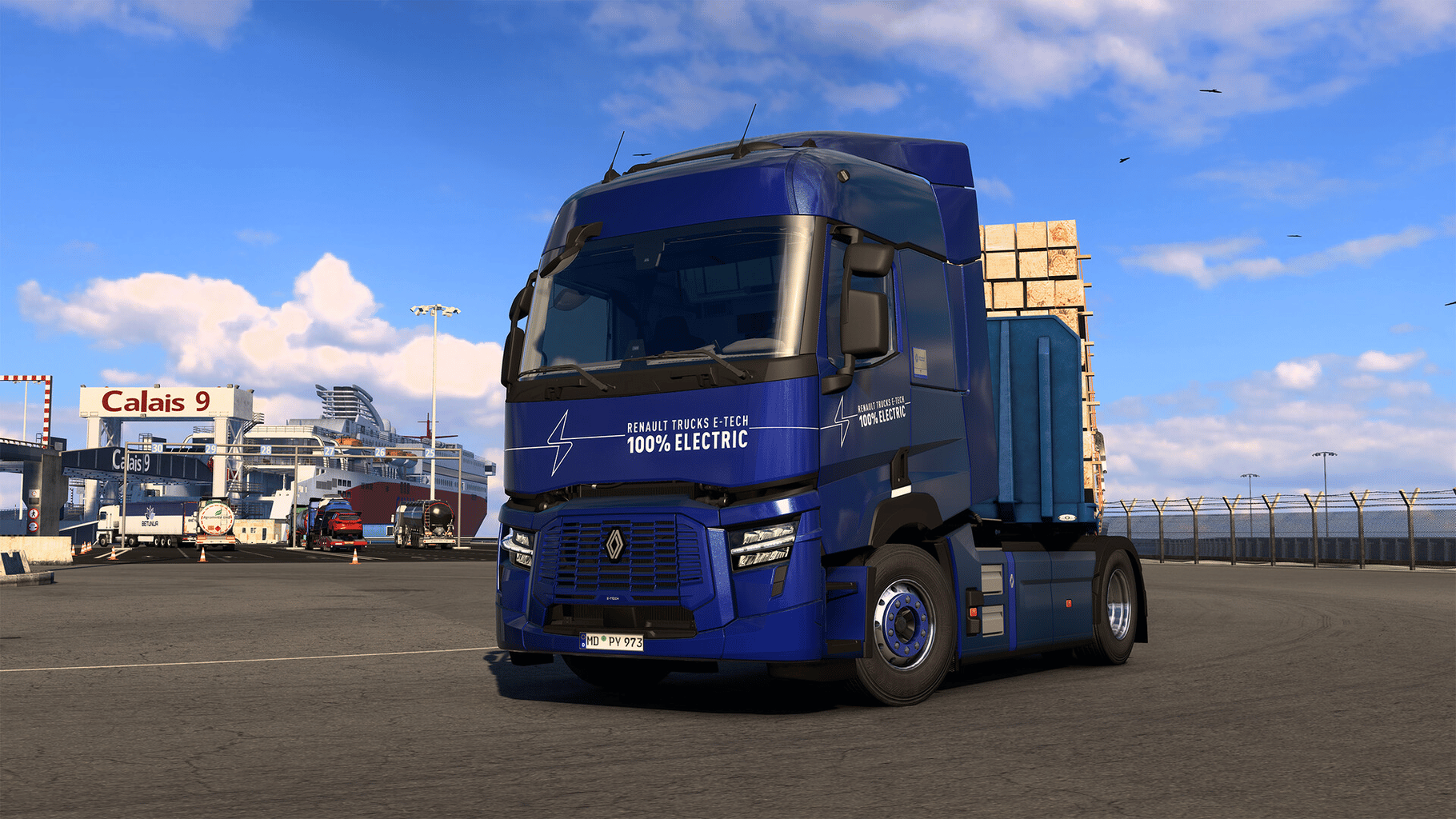 Euro Truck Simulator 2: Renault Trucks E-Tech T screenshot