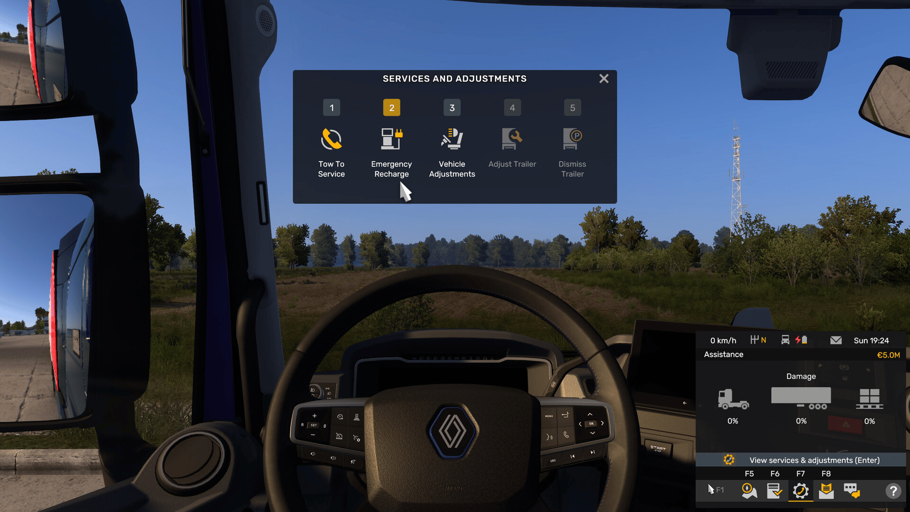 Euro Truck Simulator 2: Renault Trucks E-Tech T screenshot