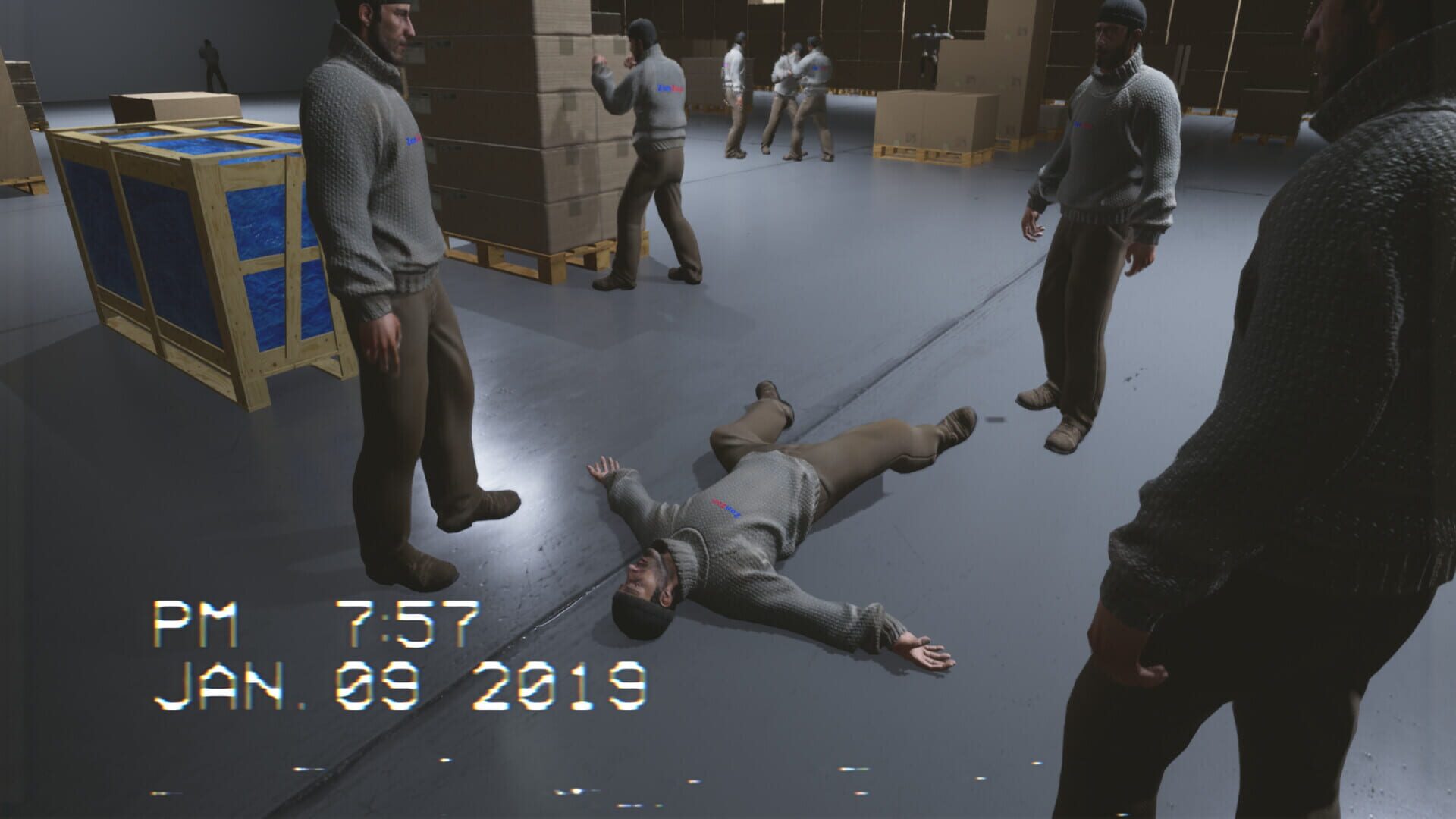 Escape From Warehouse - Screenshot