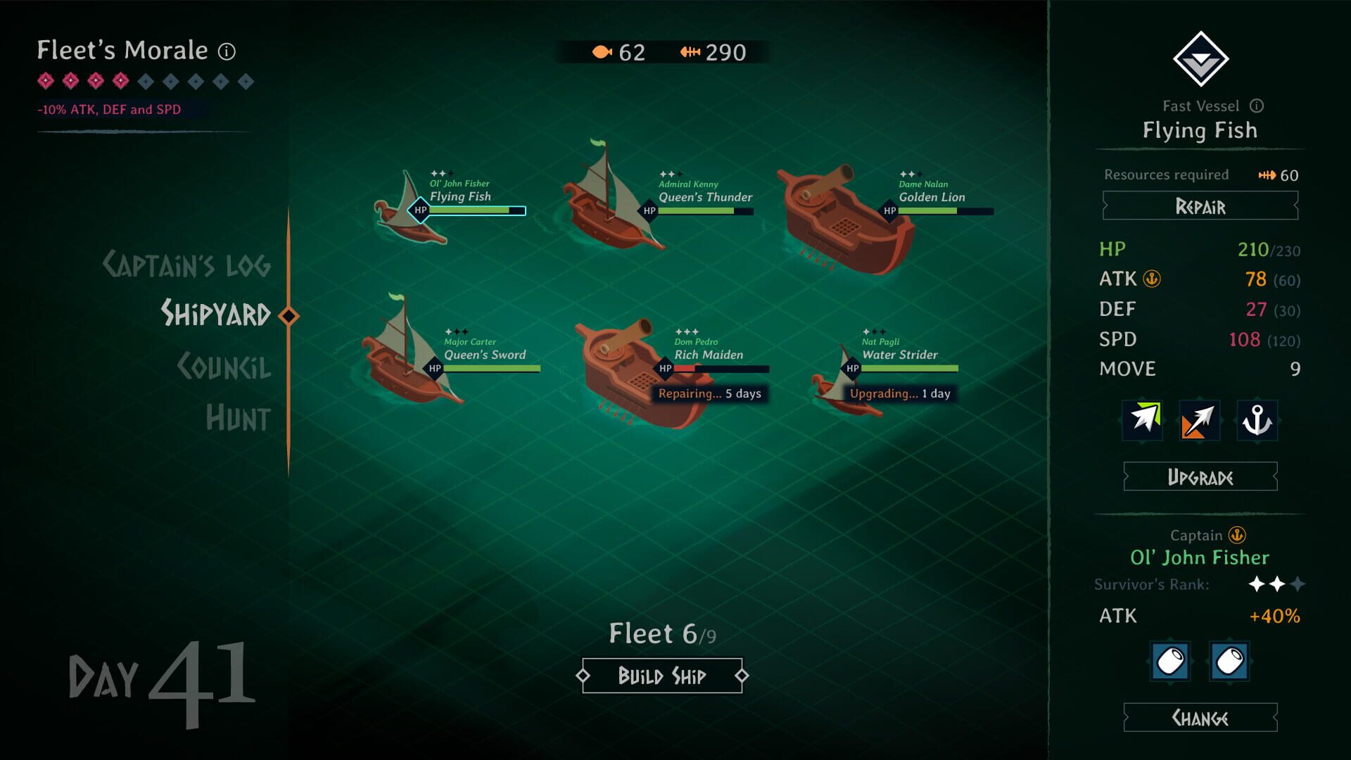 Hunting Seas - Screenshot