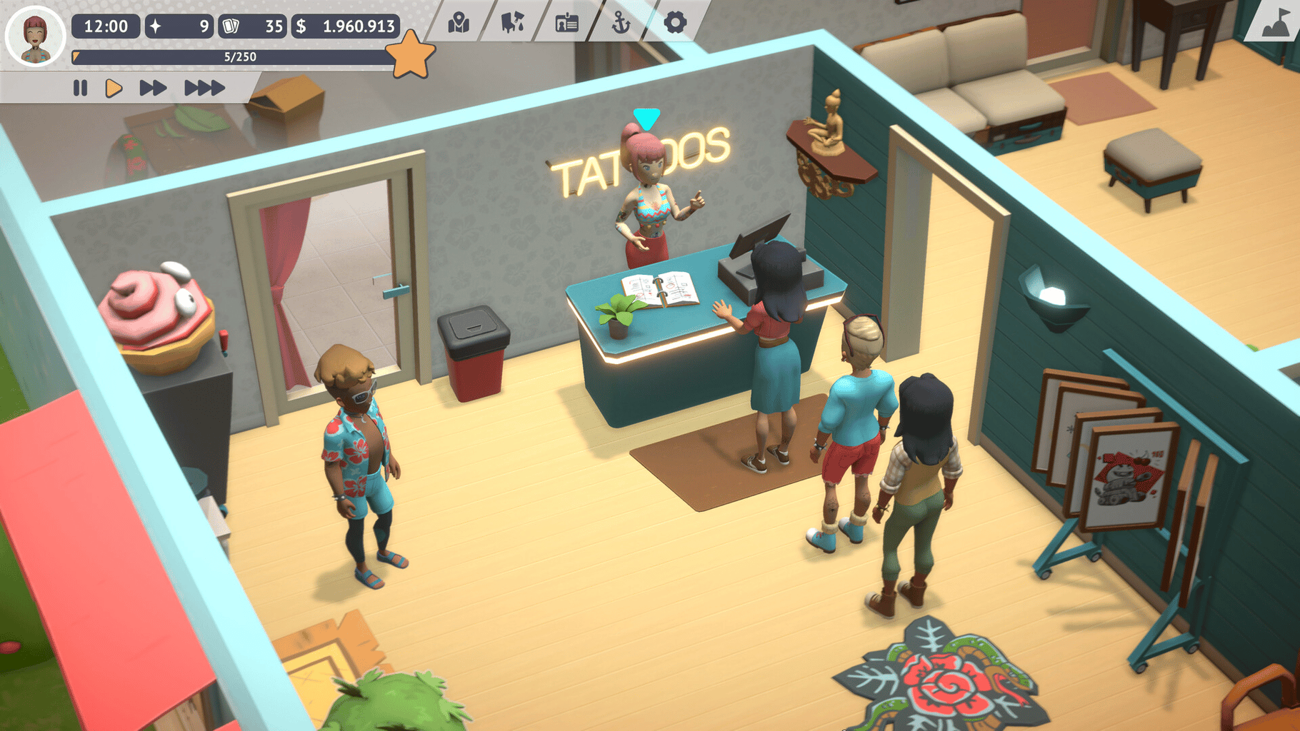 Tattoo Tycoon screenshot