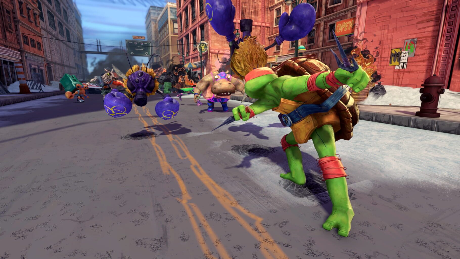 Captura de pantalla - Teenage Mutant Ninja Turtles: Mutants Unleashed