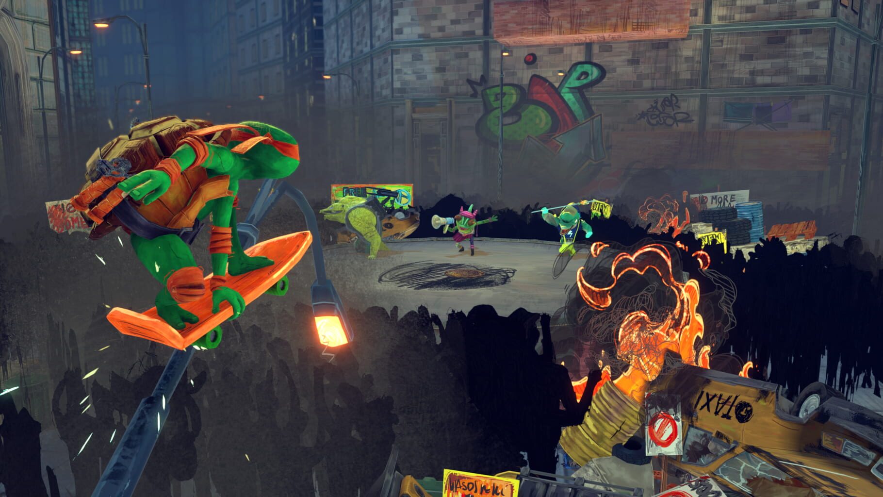 Teenage Mutant Ninja Turtles: Mutants Unleashed screenshot