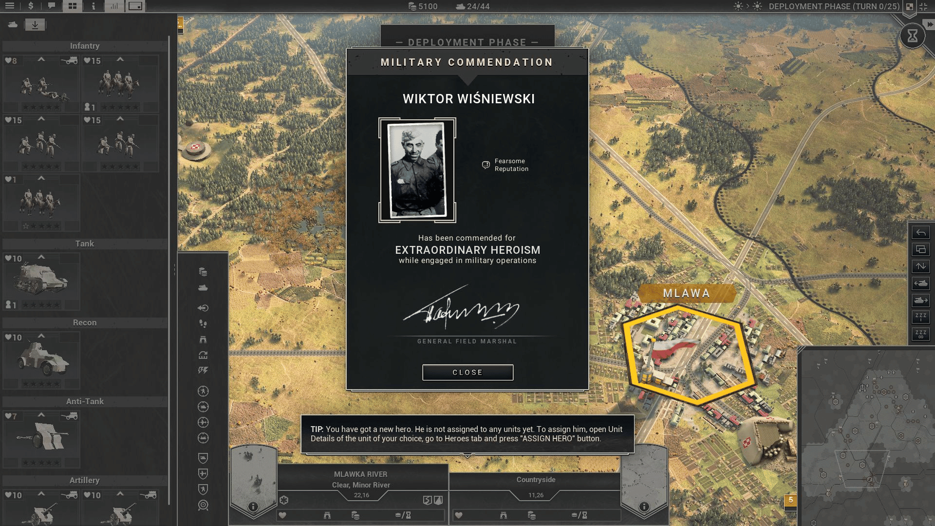 Panzer Corps 2: War Stories - Fall of Poland screenshot