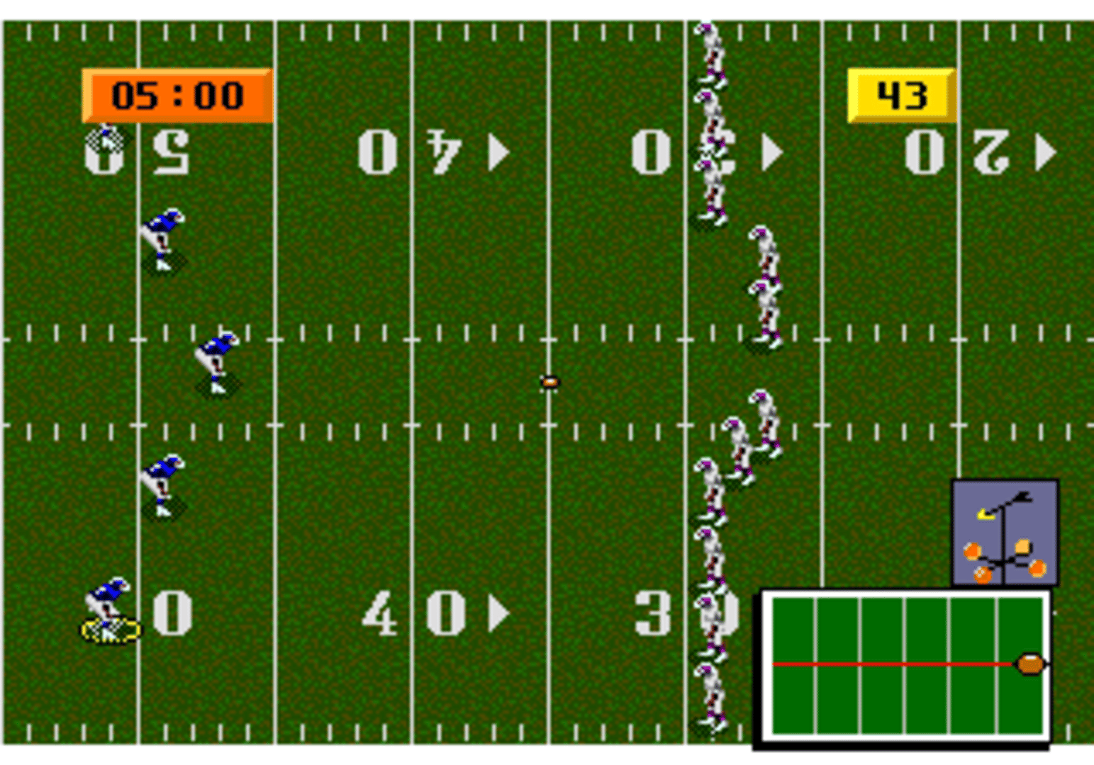 NFL Sports Talk Football '93 Starring Joe Montana screenshot