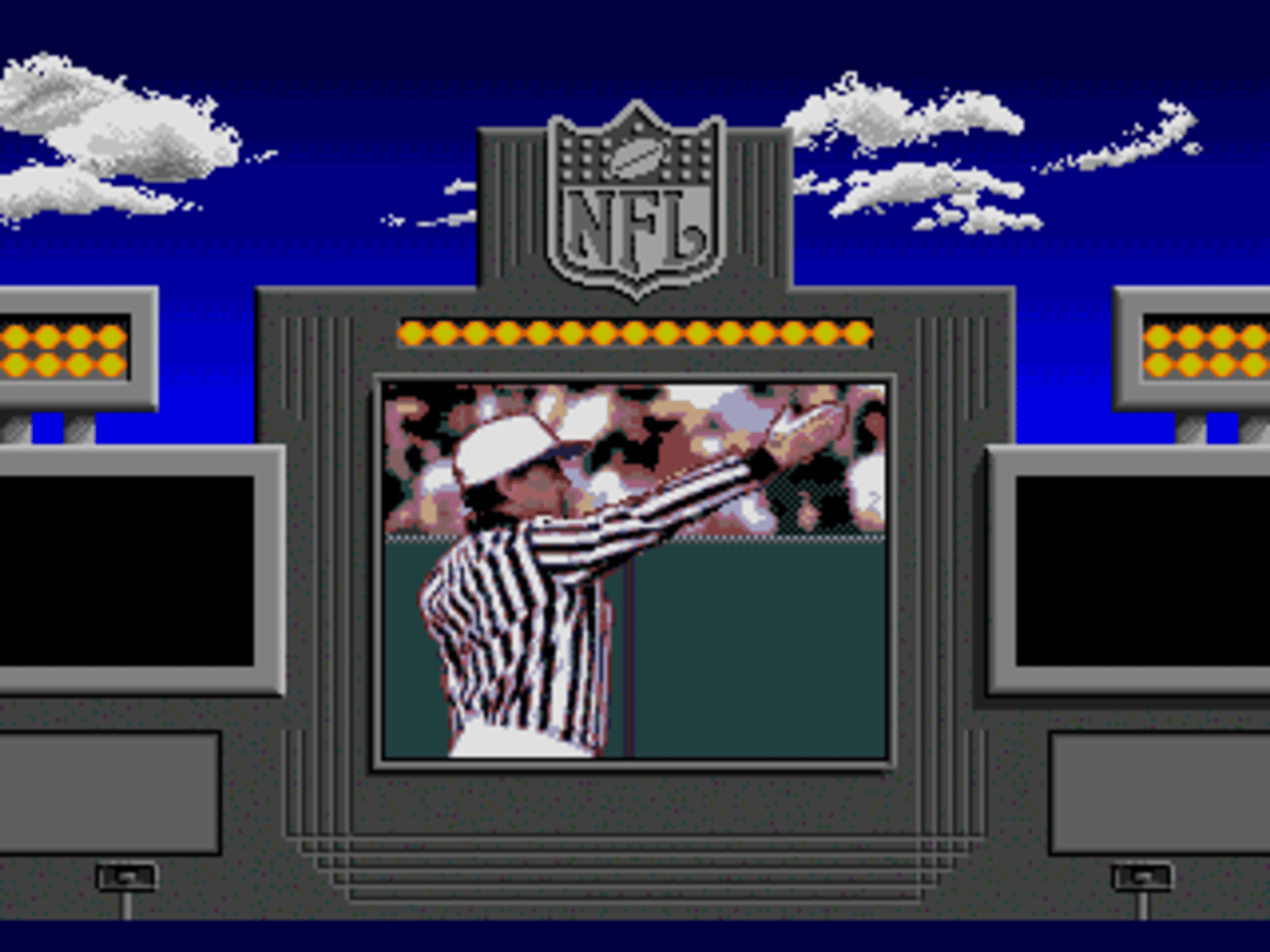 NFL Sports Talk Football '93 Starring Joe Montana screenshot