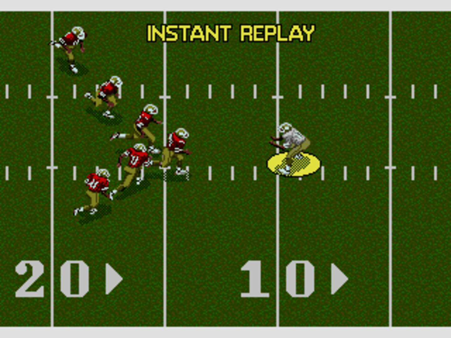 NFL Sports Talk Football '93 Starring Joe Montana screenshot