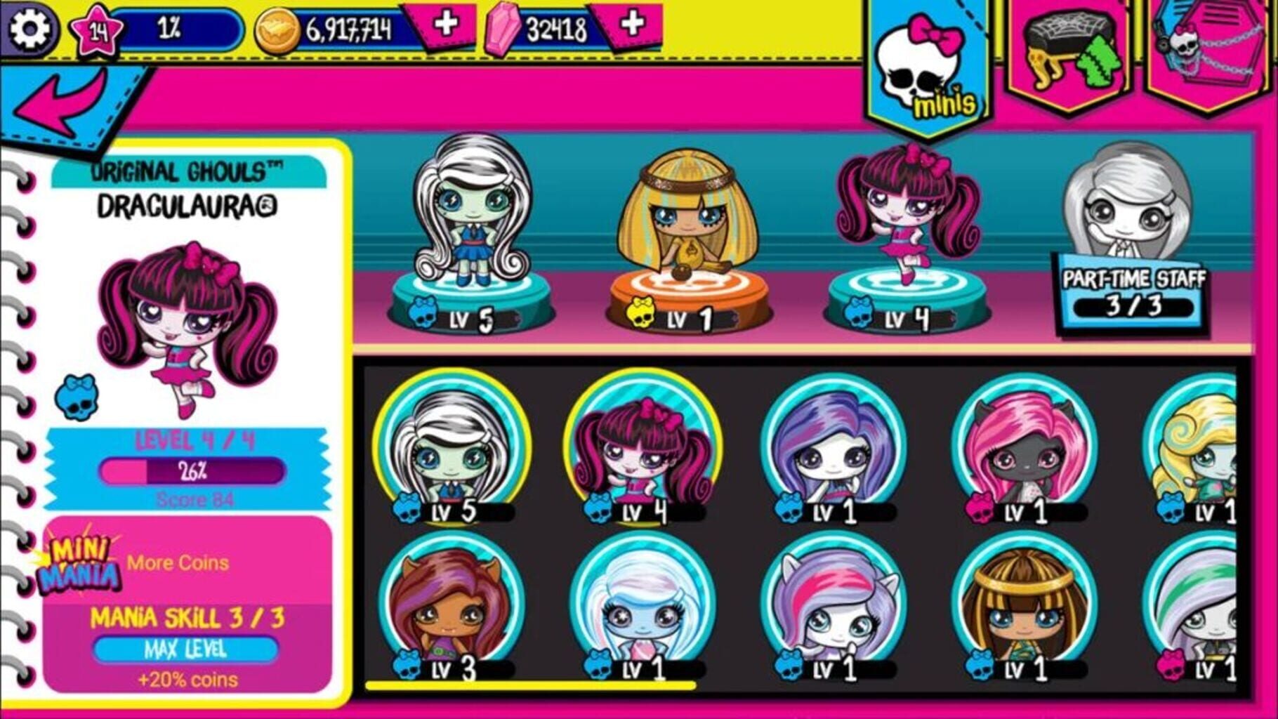 Monster High: Minis Mania