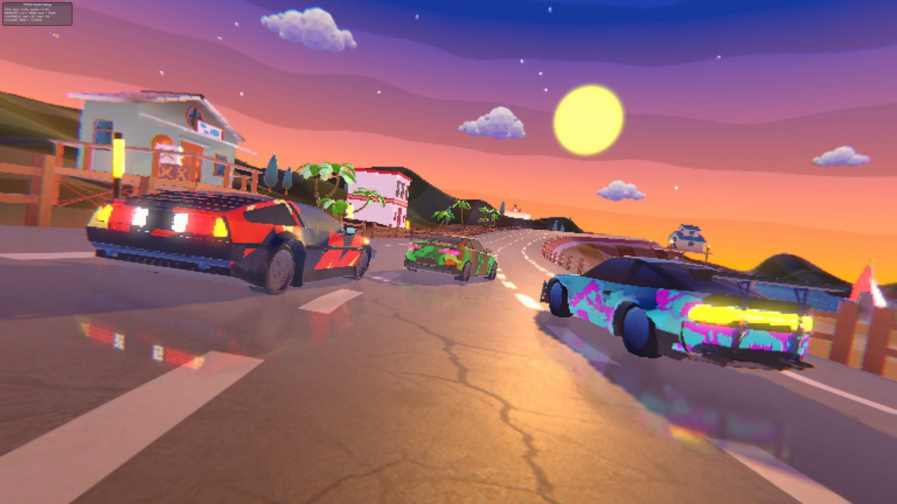 Pixel Retro Drift: Arcade Car Racing screenshot