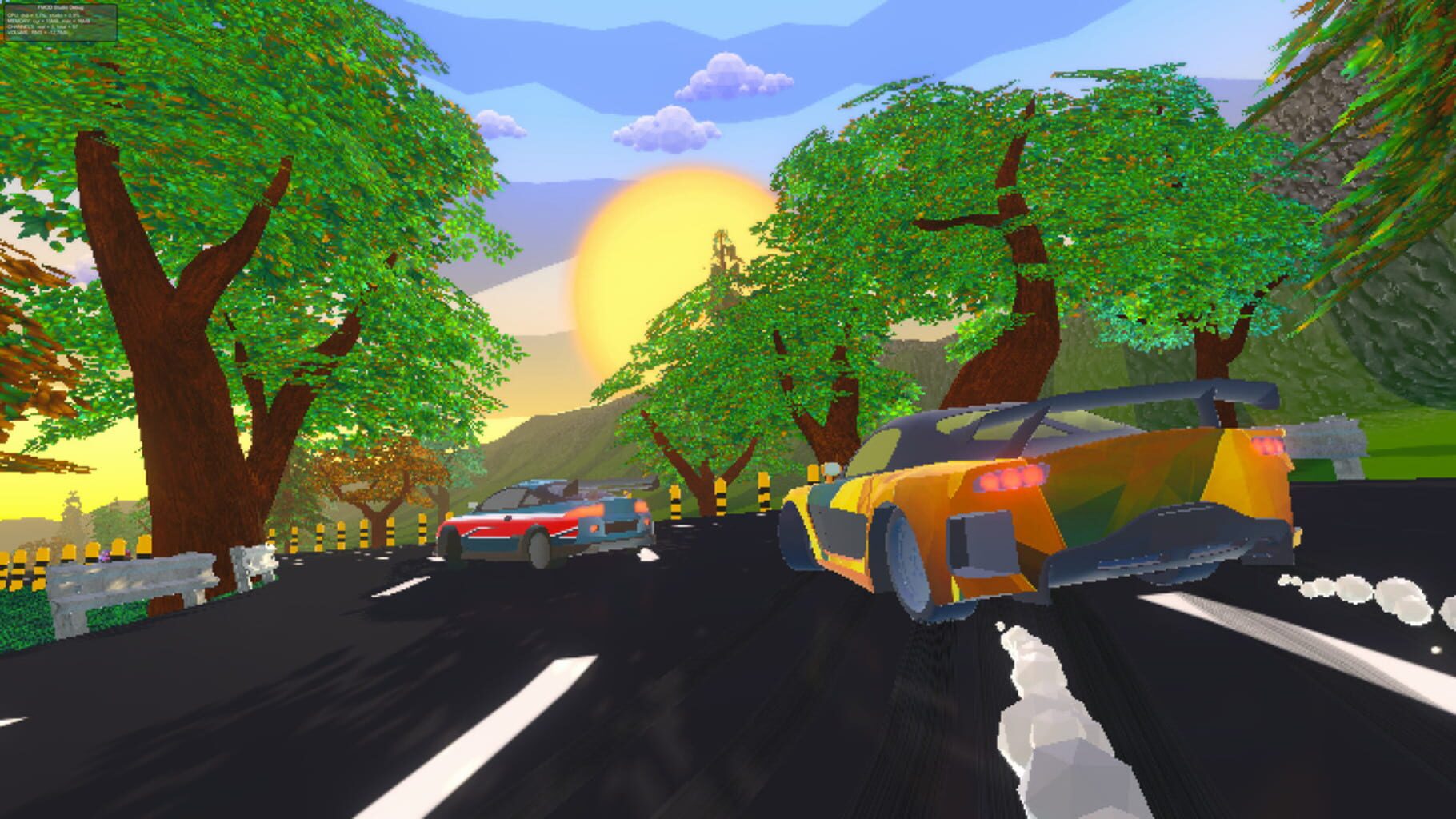 Pixel Retro Drift: Arcade Car Racing screenshot