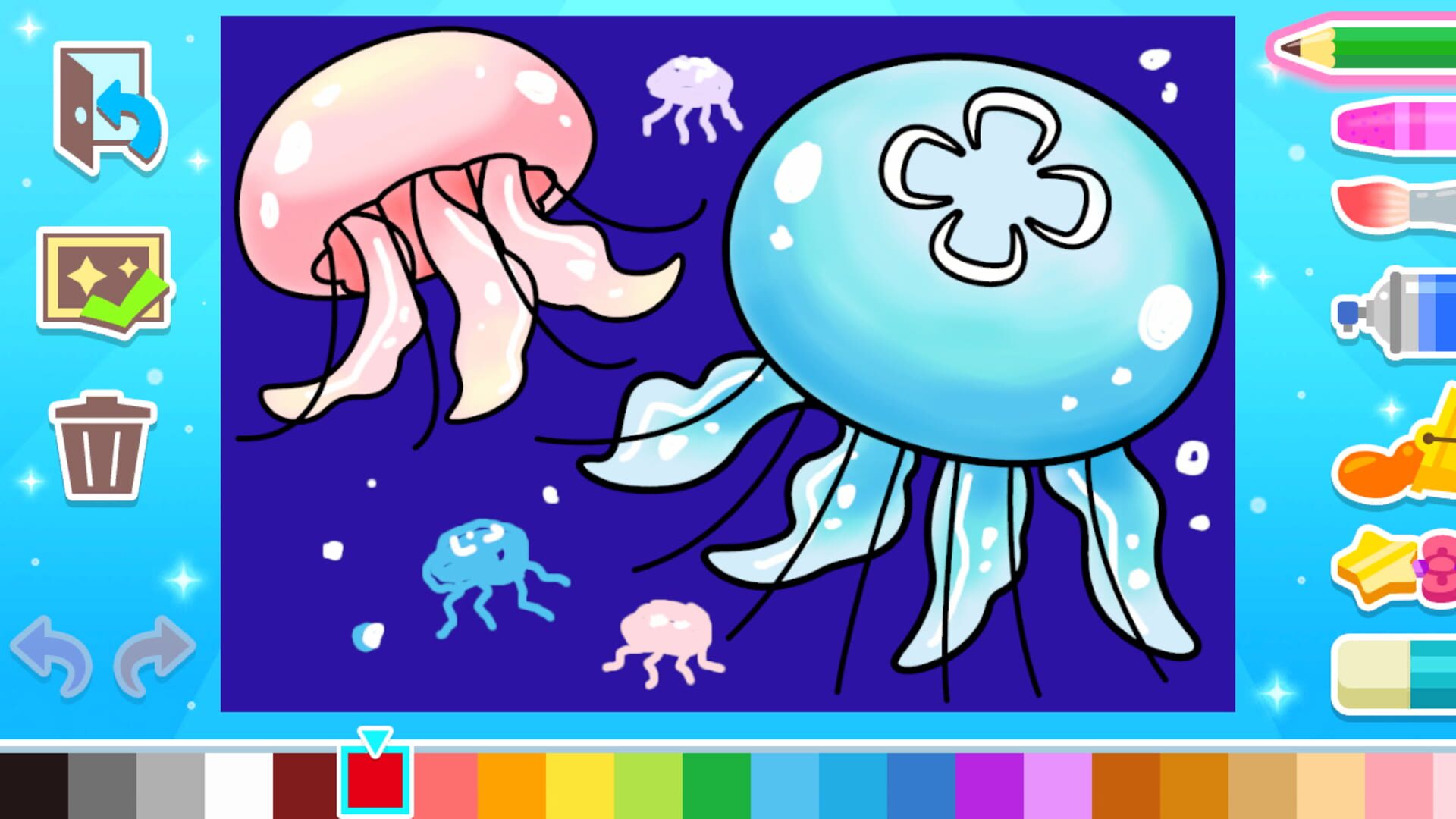 Coloring Book Series: Aquarium - Screenshot