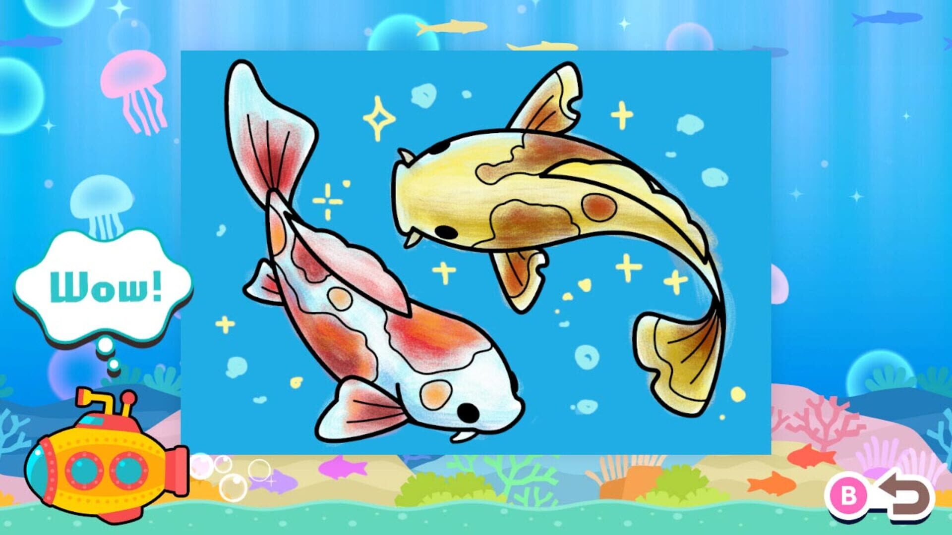 Coloring Book Series: Aquarium - Screenshot