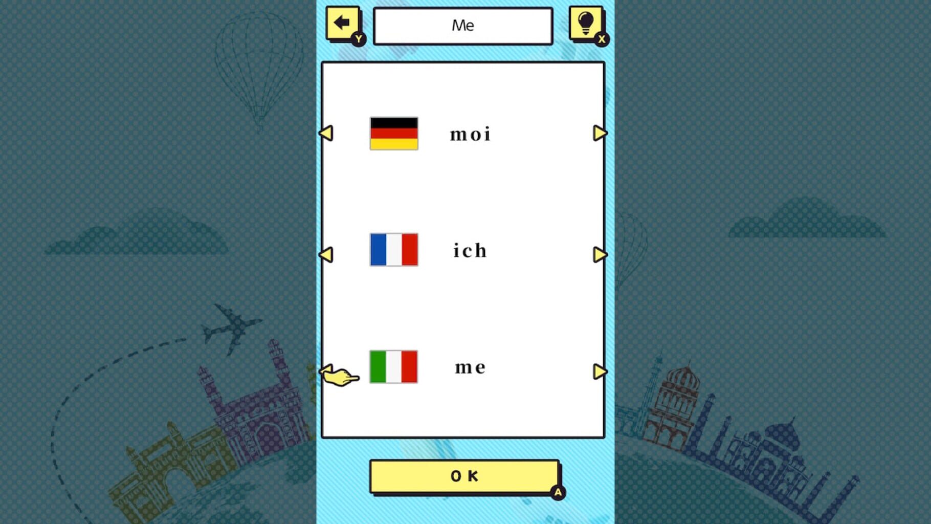 Spin & Match Puzzle Learn at Once 3 Languages