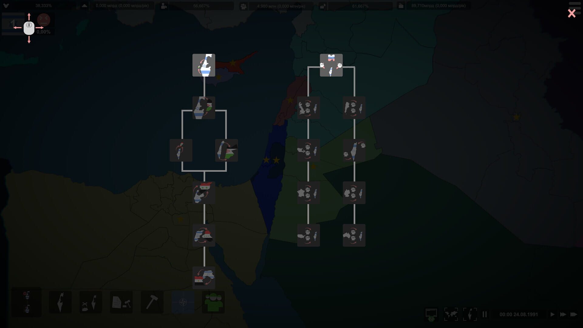 Simulator of Ukraine 1991: Play for Israel - Screenshot
