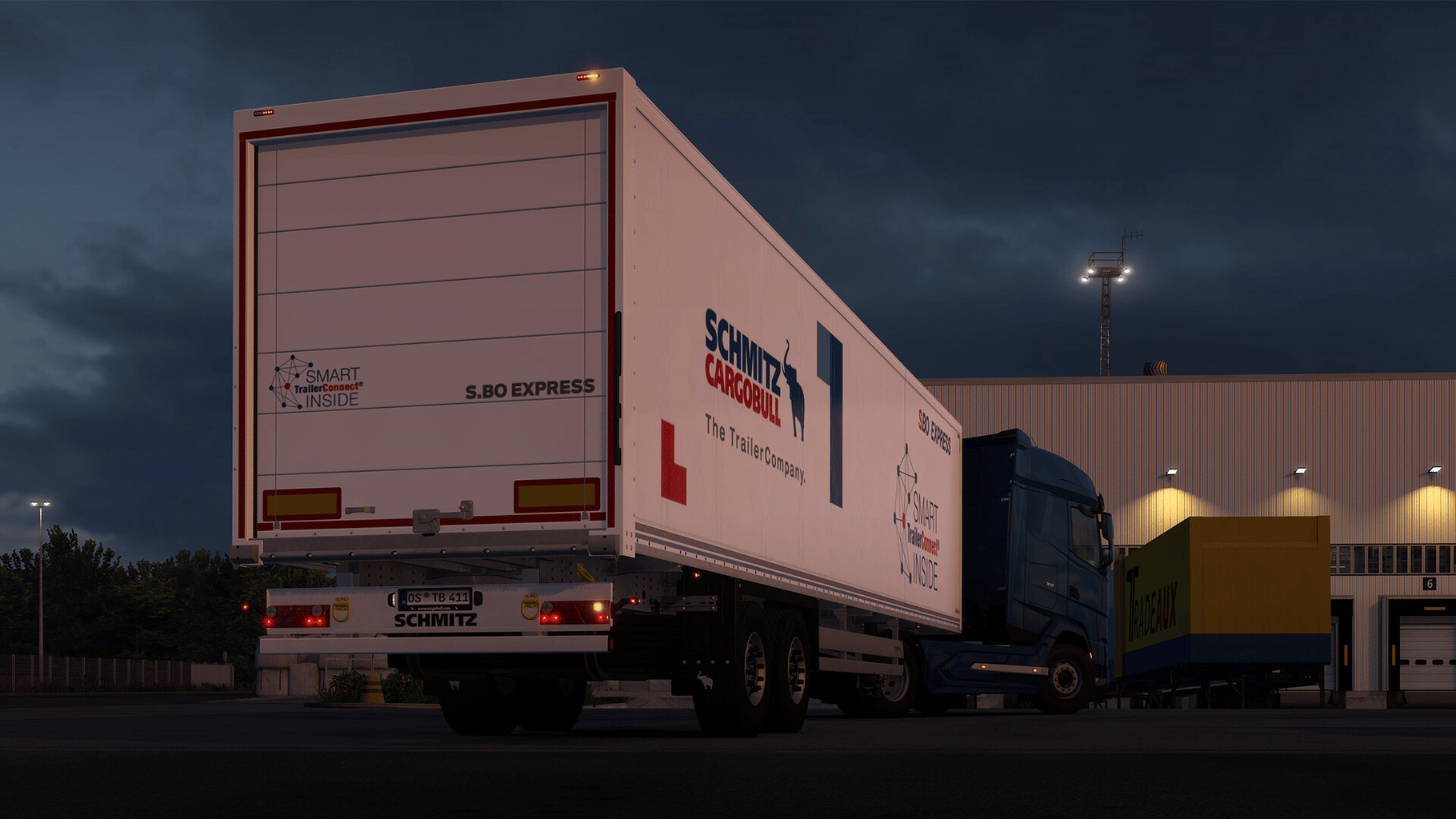 Euro Truck Simulator 2: Schmitz Cargobull Trailer Pack screenshot