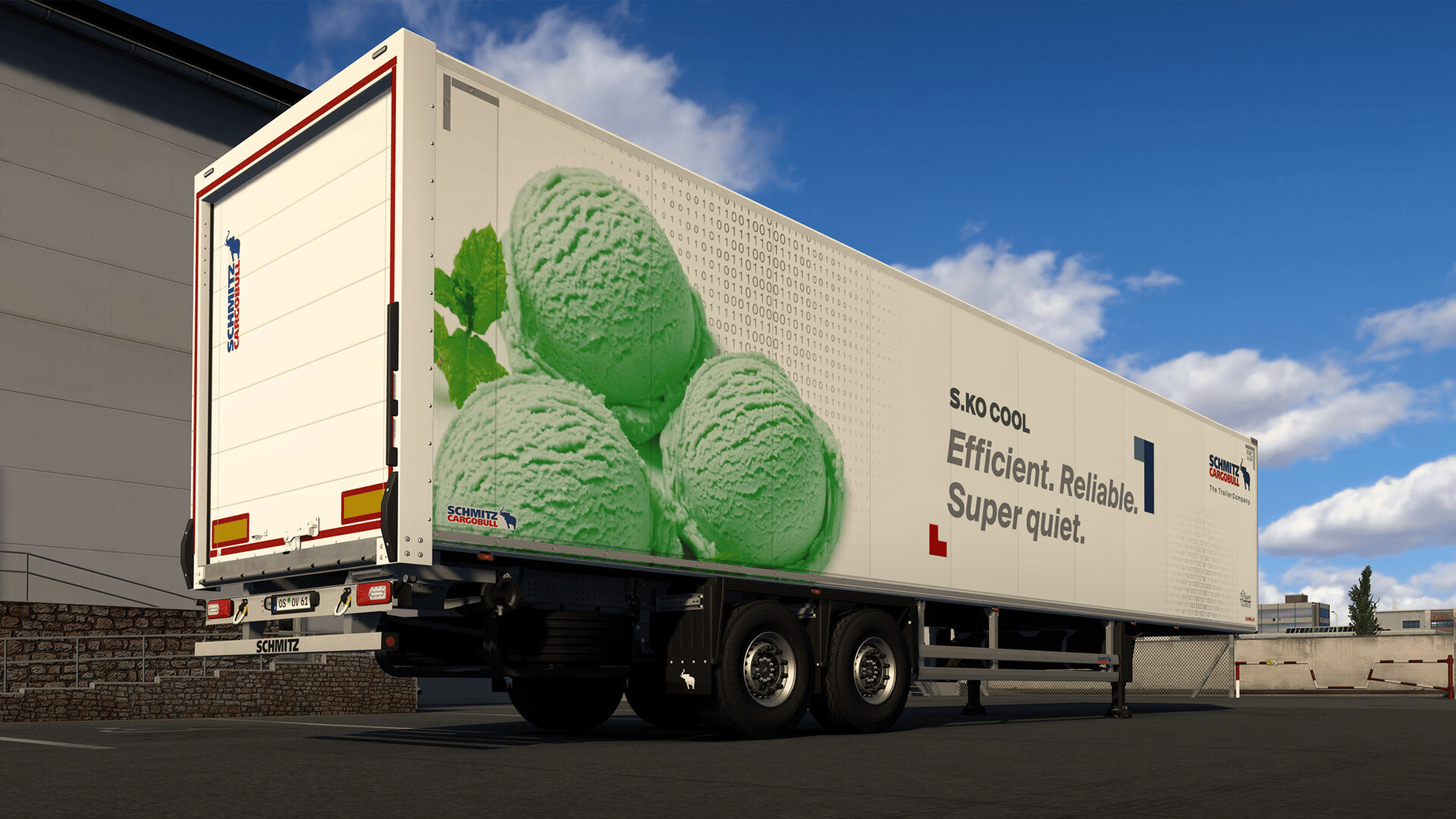 Euro Truck Simulator 2: Schmitz Cargobull Trailer Pack screenshot