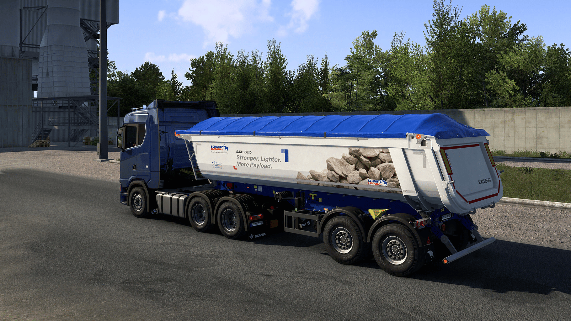 Euro Truck Simulator 2: Schmitz Cargobull Trailer Pack screenshot