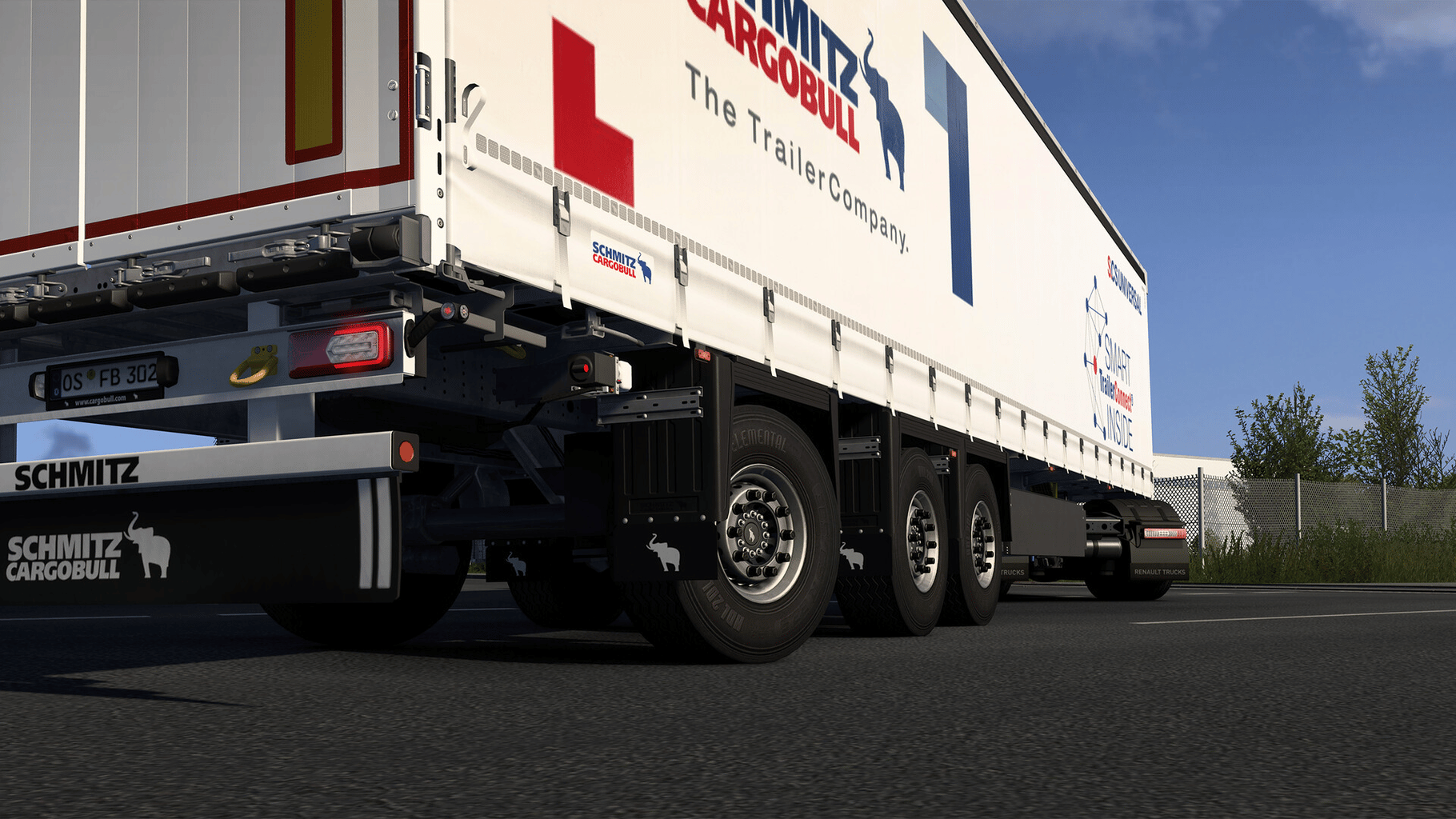 Euro Truck Simulator 2: Schmitz Cargobull Trailer Pack screenshot