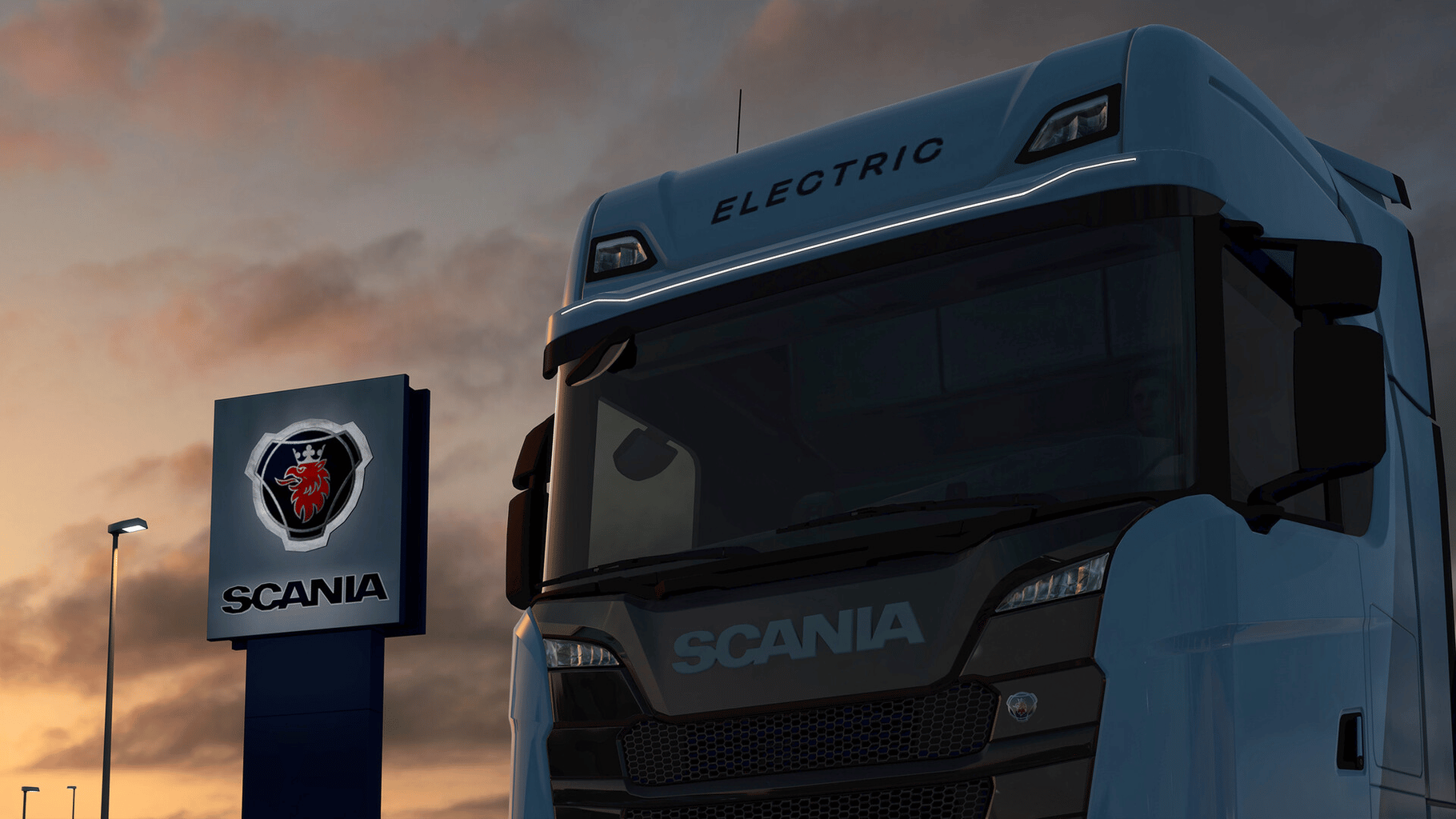 Euro Truck Simulator 2: Scania S BEV screenshot