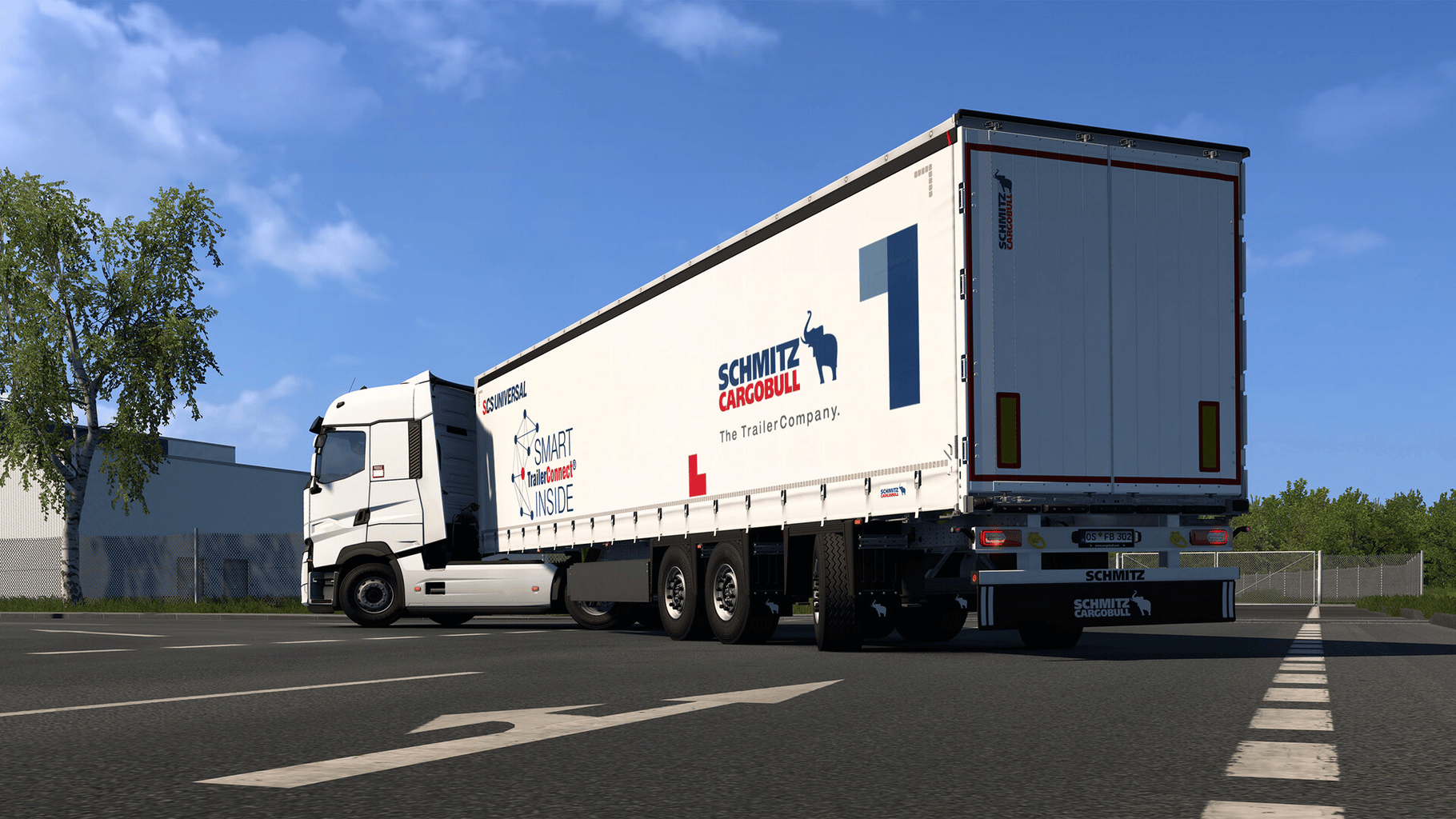 Euro Truck Simulator 2: Schmitz Cargobull Trailer Pack screenshot