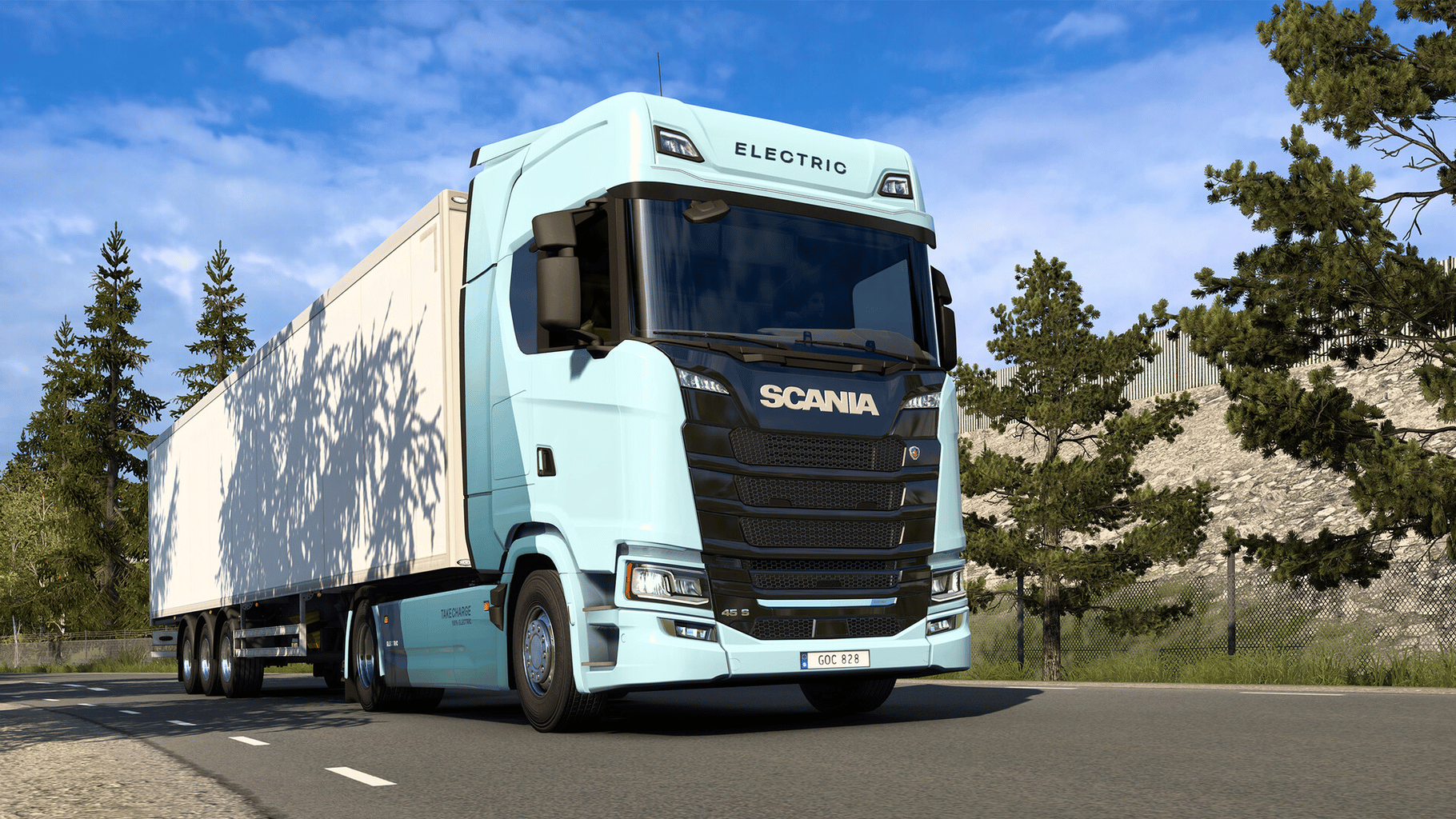 Euro Truck Simulator 2: Scania S BEV screenshot