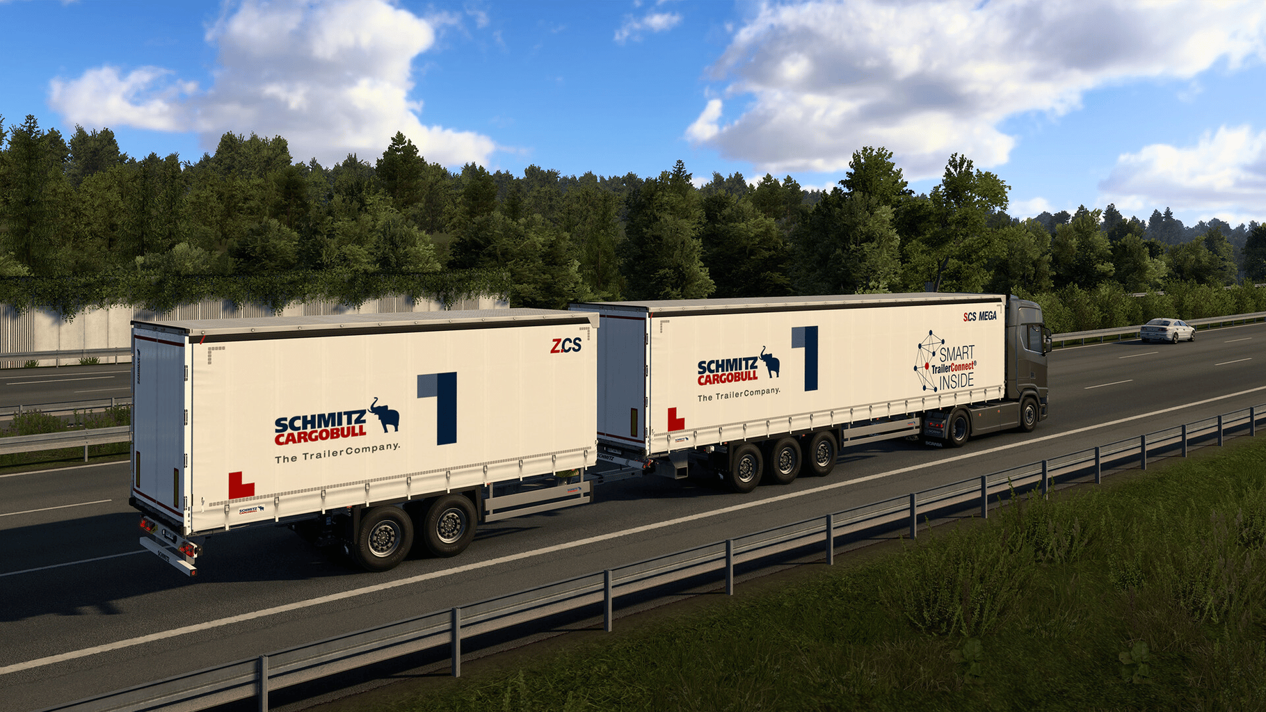 Euro Truck Simulator 2: Schmitz Cargobull Trailer Pack screenshot