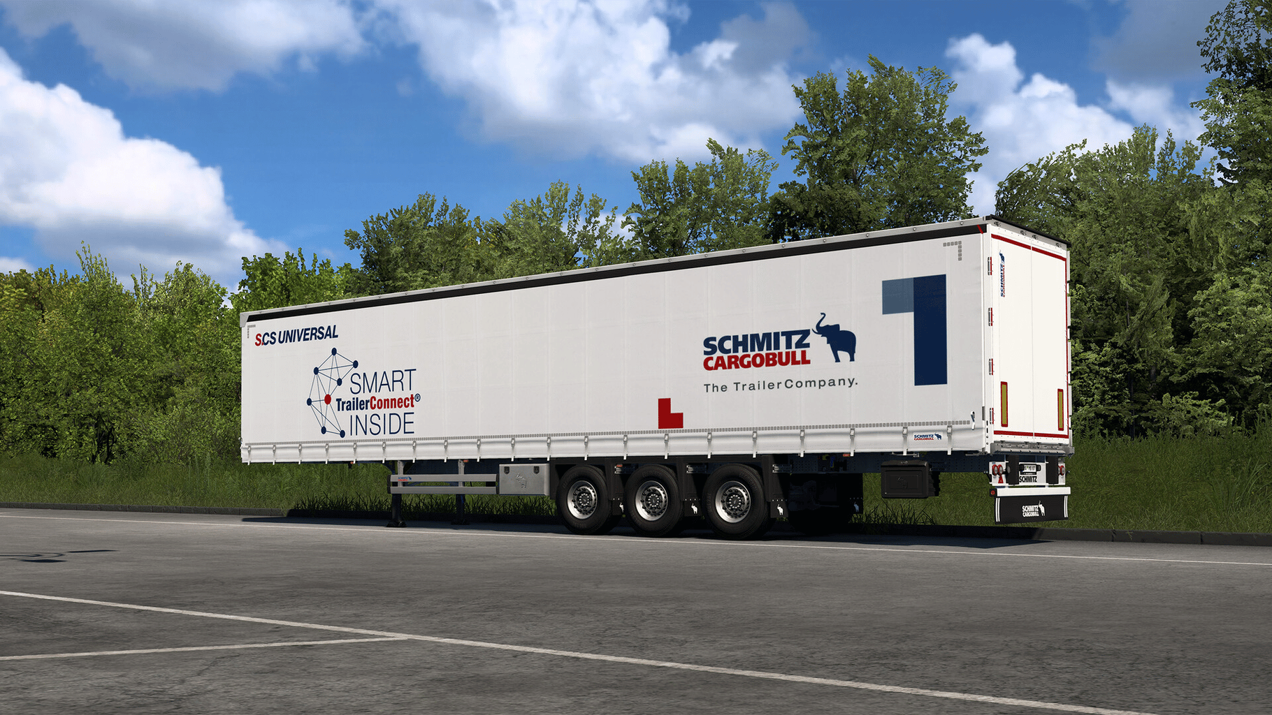 Euro Truck Simulator 2: Schmitz Cargobull Trailer Pack screenshot