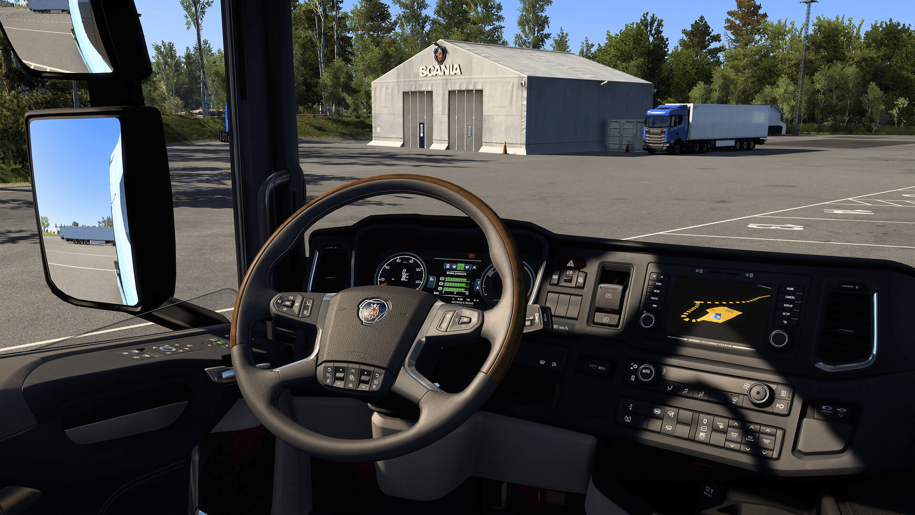 Euro Truck Simulator 2: Scania S BEV screenshot