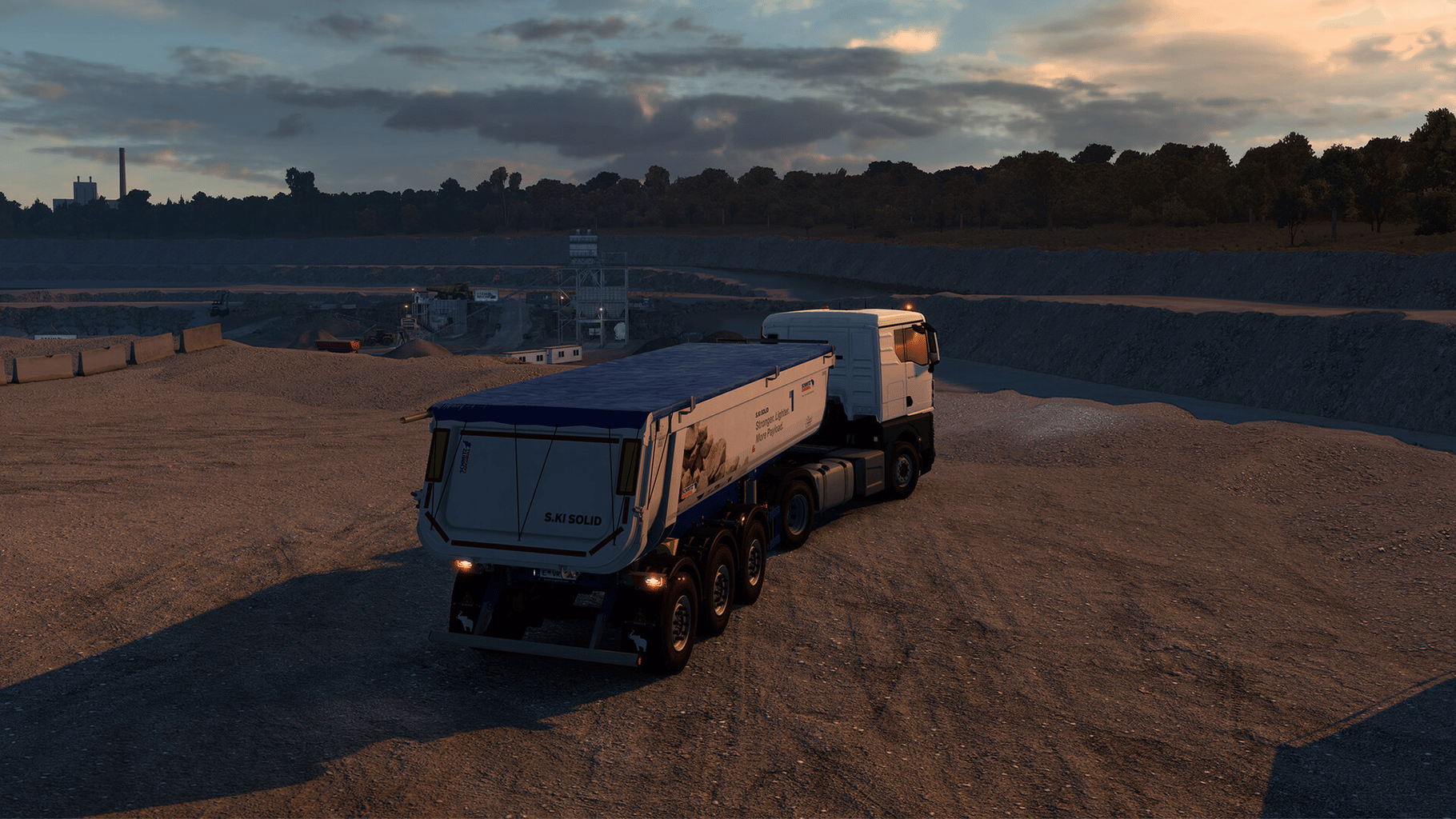 Euro Truck Simulator 2: Schmitz Cargobull Trailer Pack screenshot