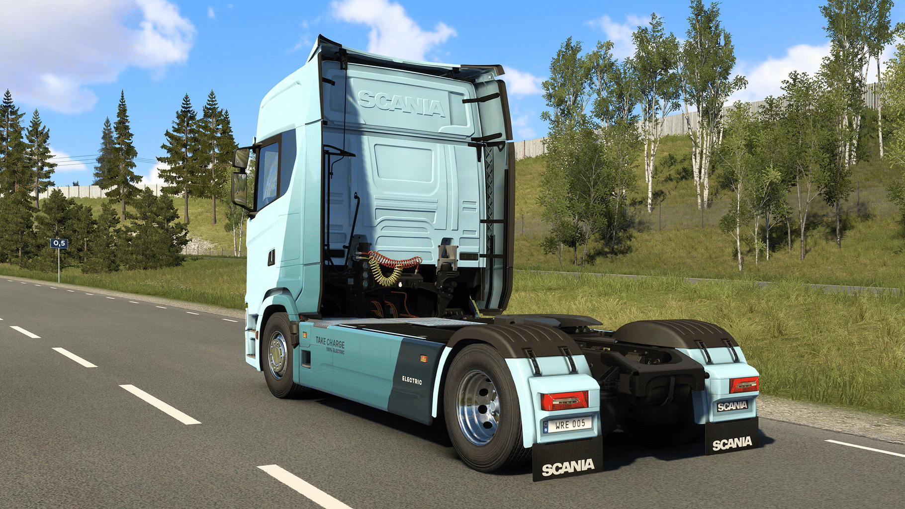 Euro Truck Simulator 2: Scania S BEV screenshot