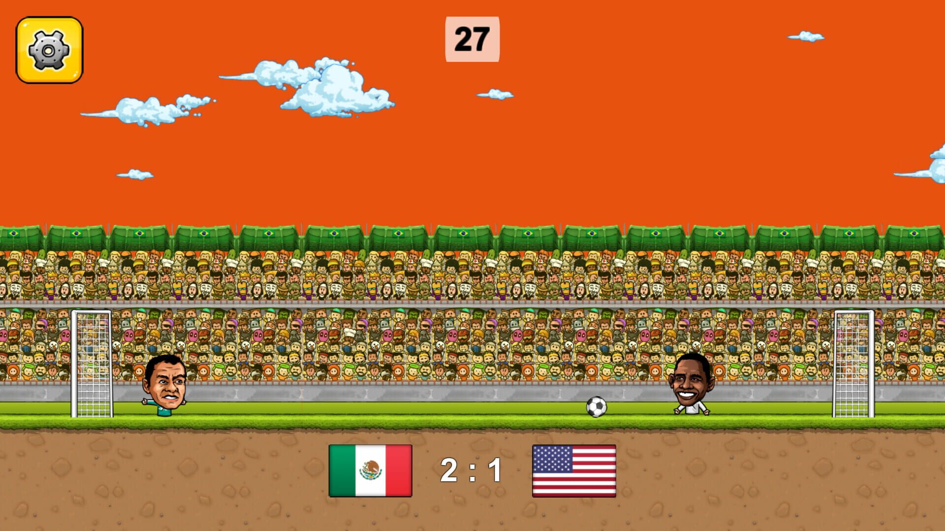 1 vs. 1 Football Tournament - Screenshot