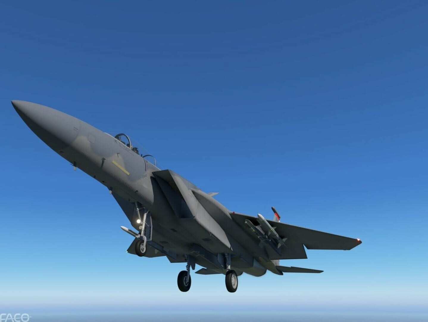 X-Plane 12: FACO Simulations - F-15C Eagle - Screenshot