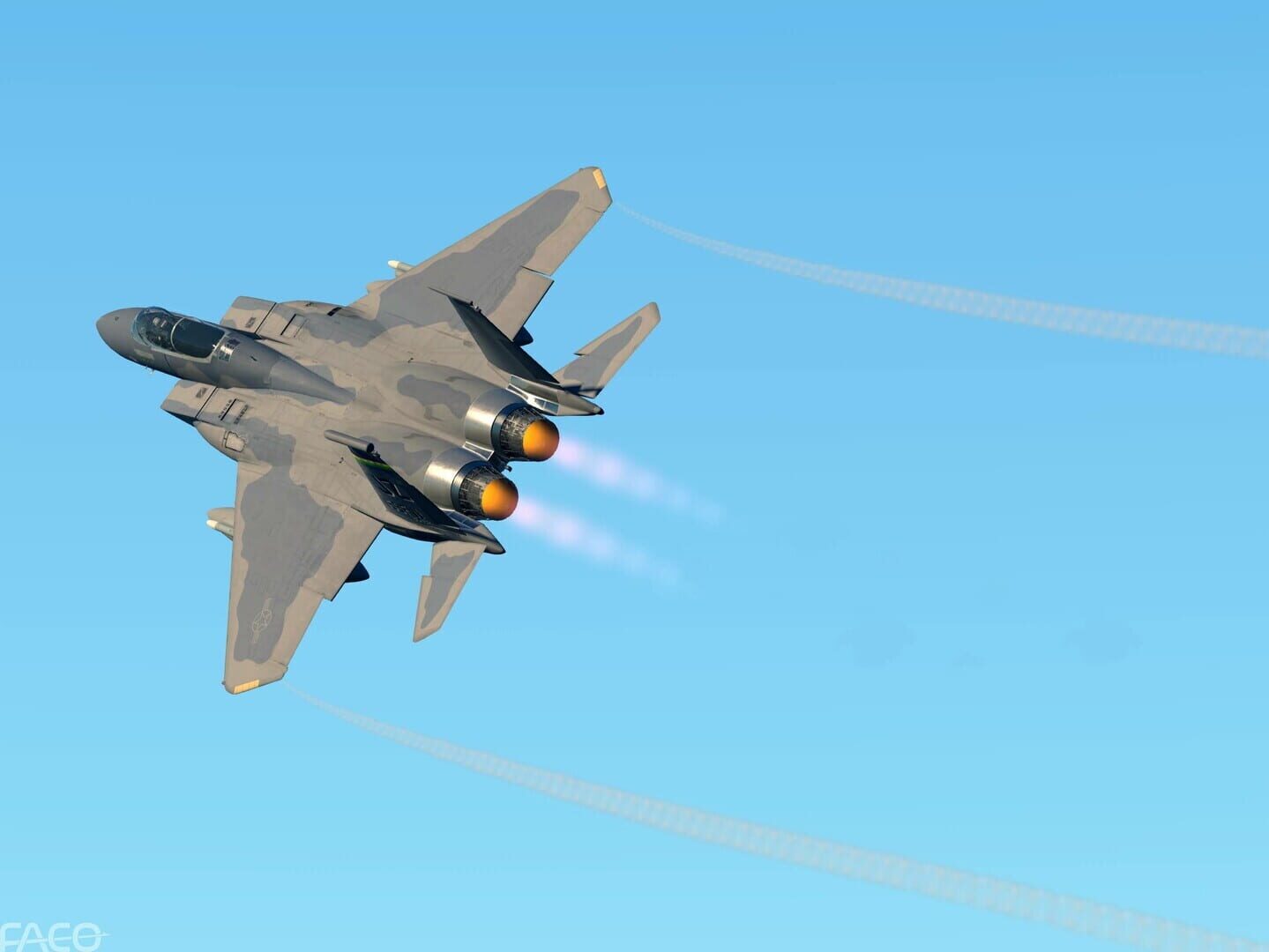 X-Plane 12: FACO Simulations - F-15C Eagle - Screenshot