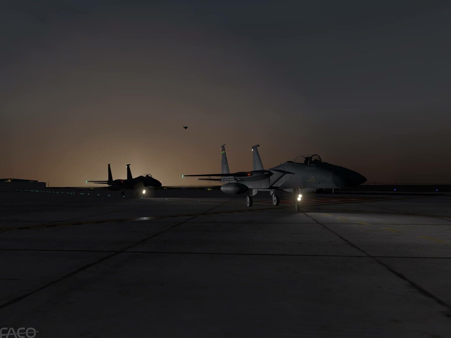 X-Plane 12: FACO Simulations - F-15C Eagle - Screenshot
