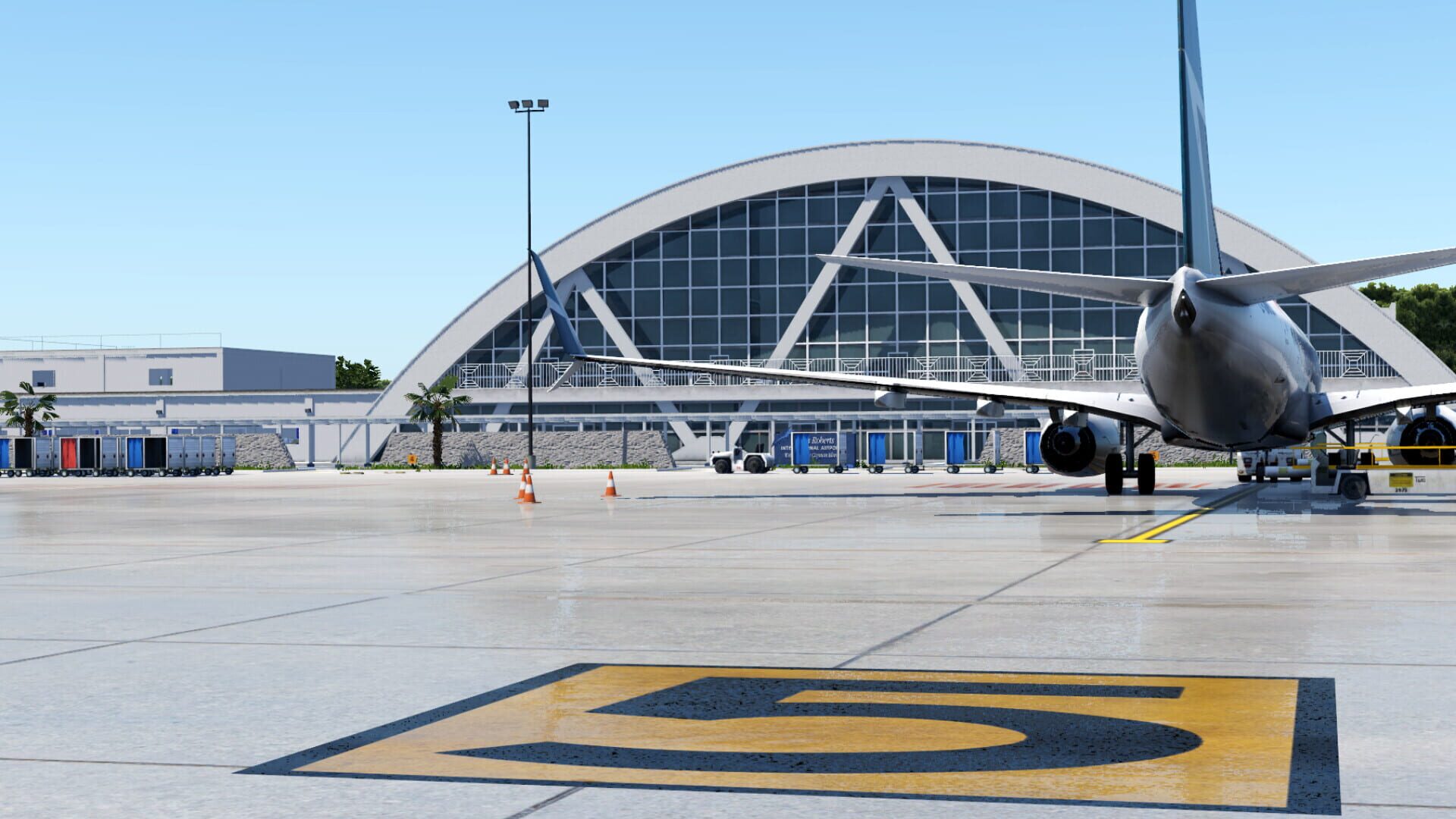 X-Plane 12: Axonos - Owen Roberts International Airport - Screenshot