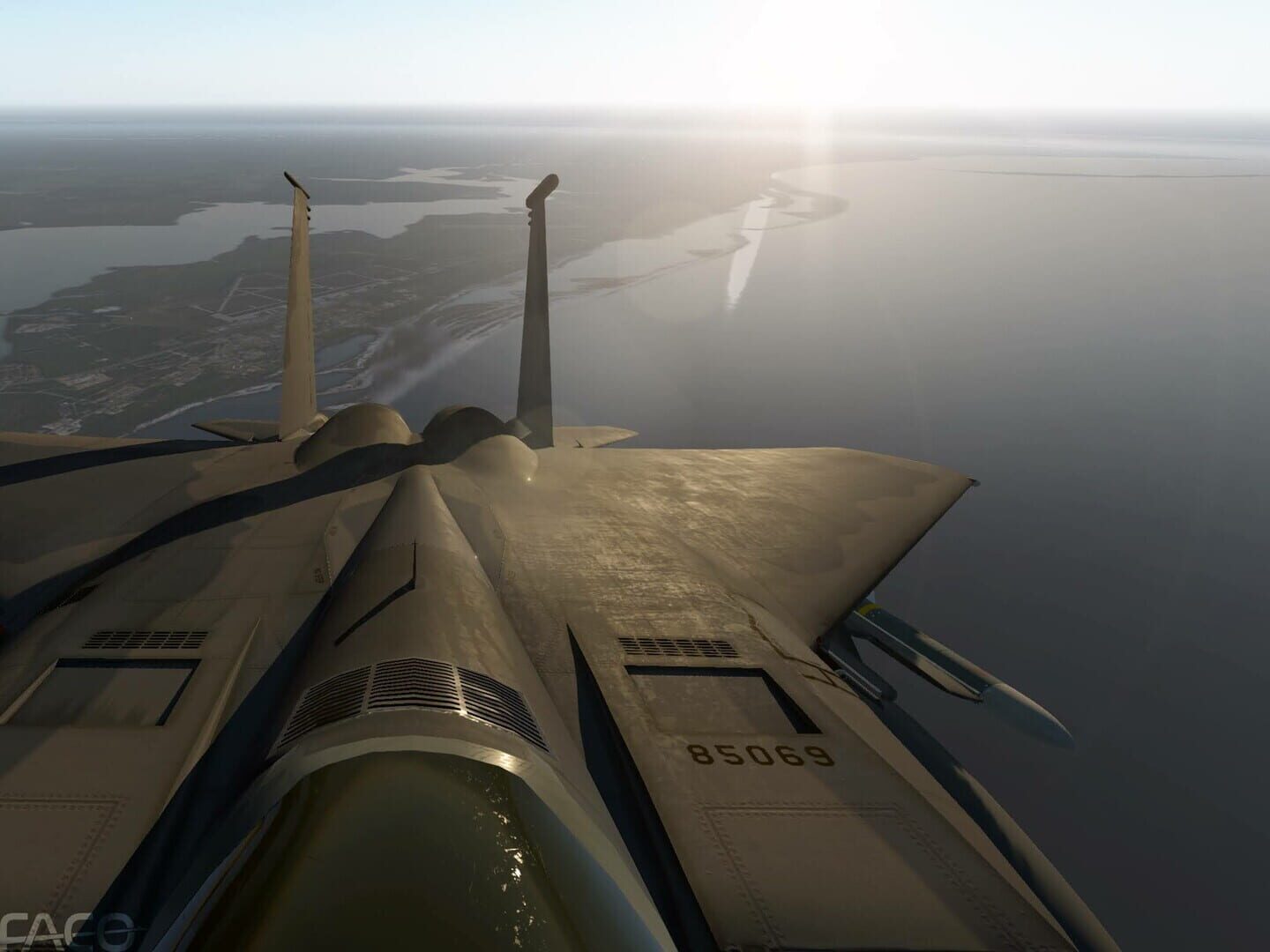 X-Plane 12: FACO Simulations - F-15C Eagle - Screenshot